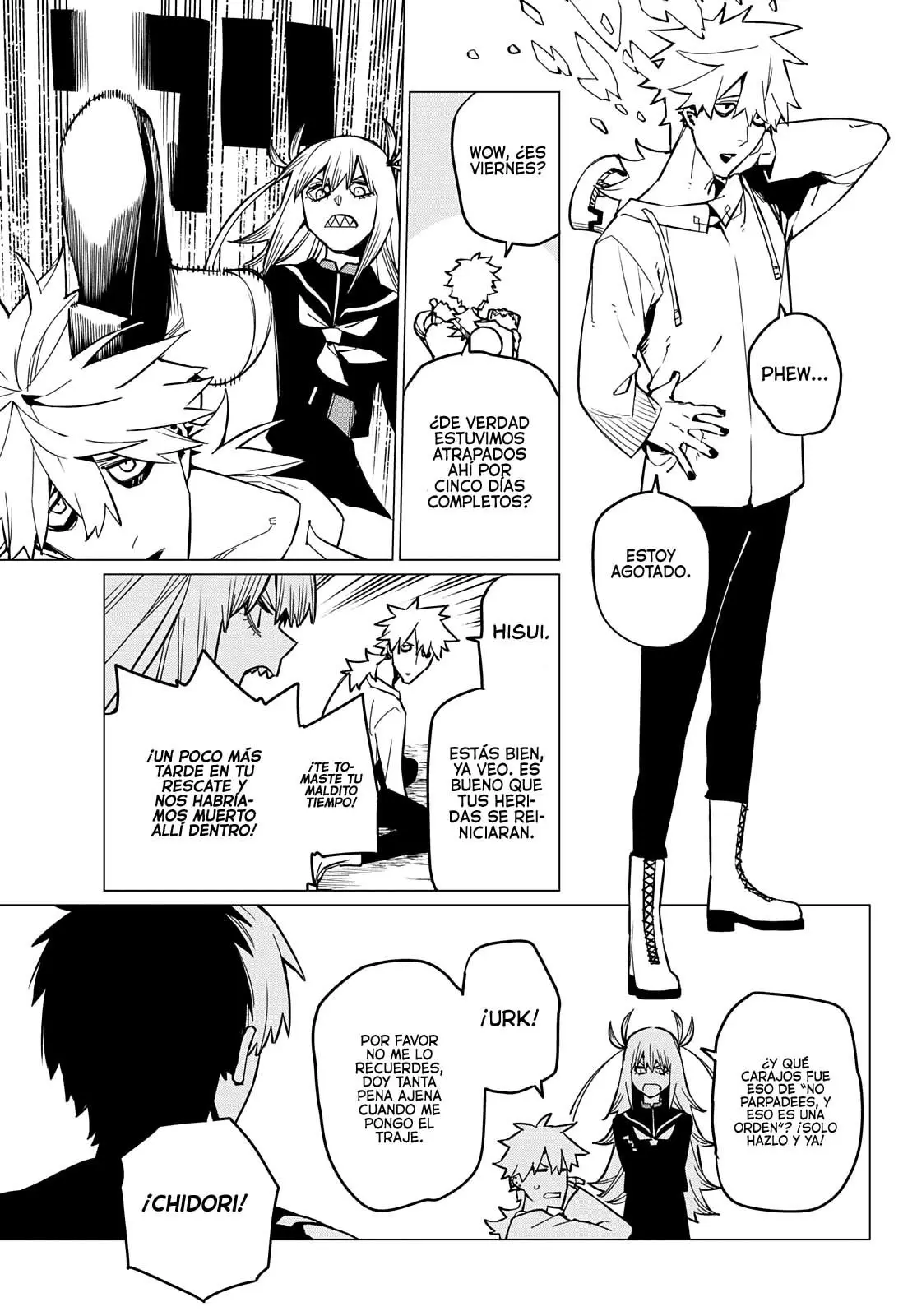 Sentai Daishikkaku capítulo 70, página 10