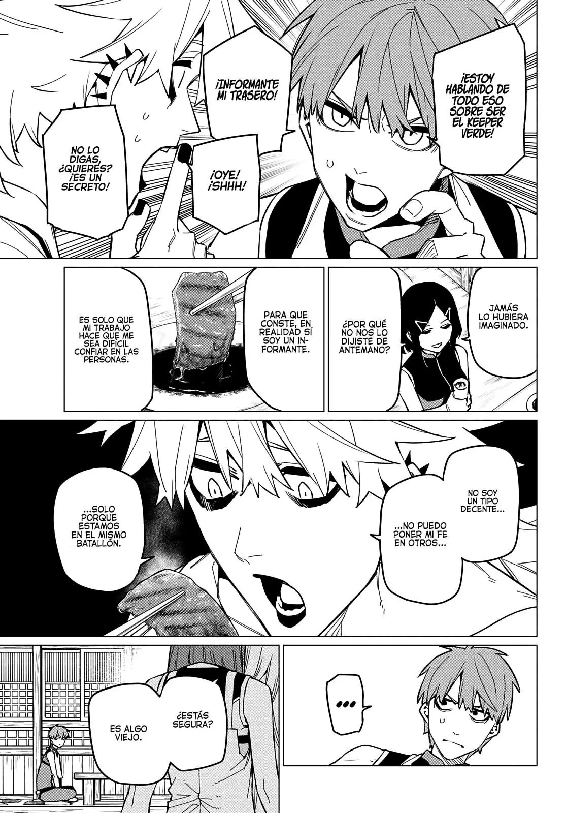 Sentai Daishikkaku capítulo 71, página 6