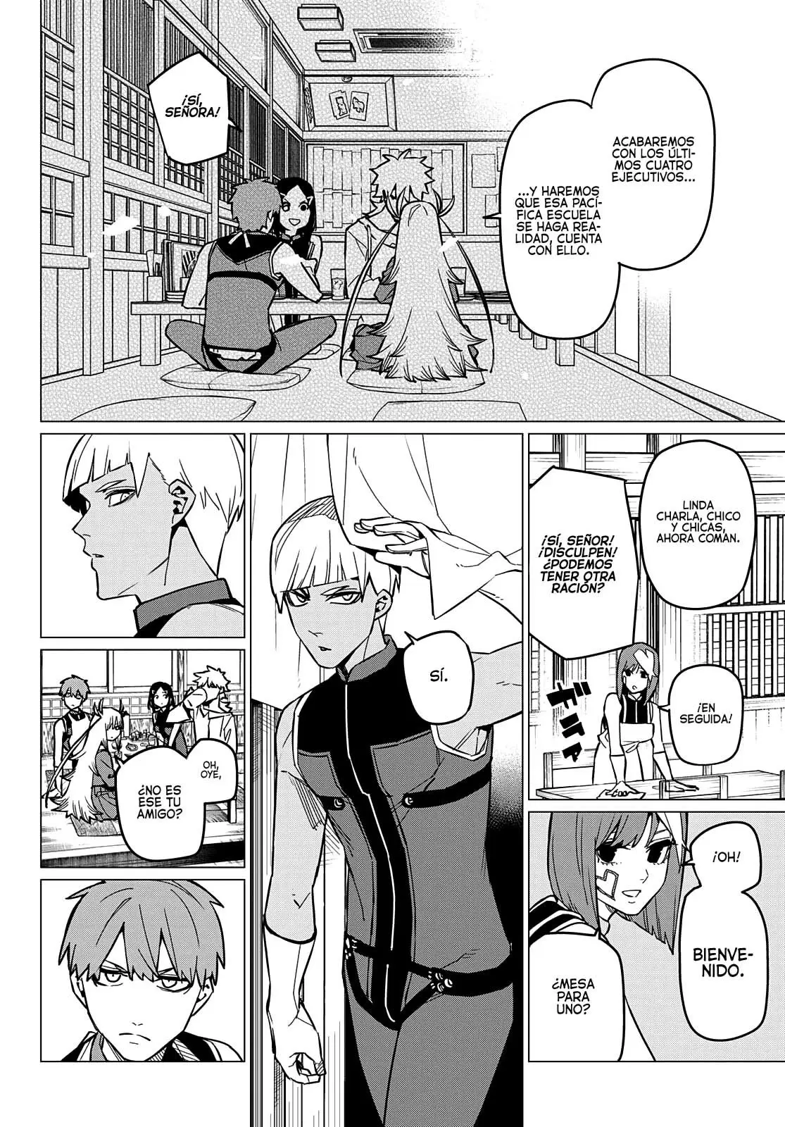 Sentai Daishikkaku capítulo 71, página 9