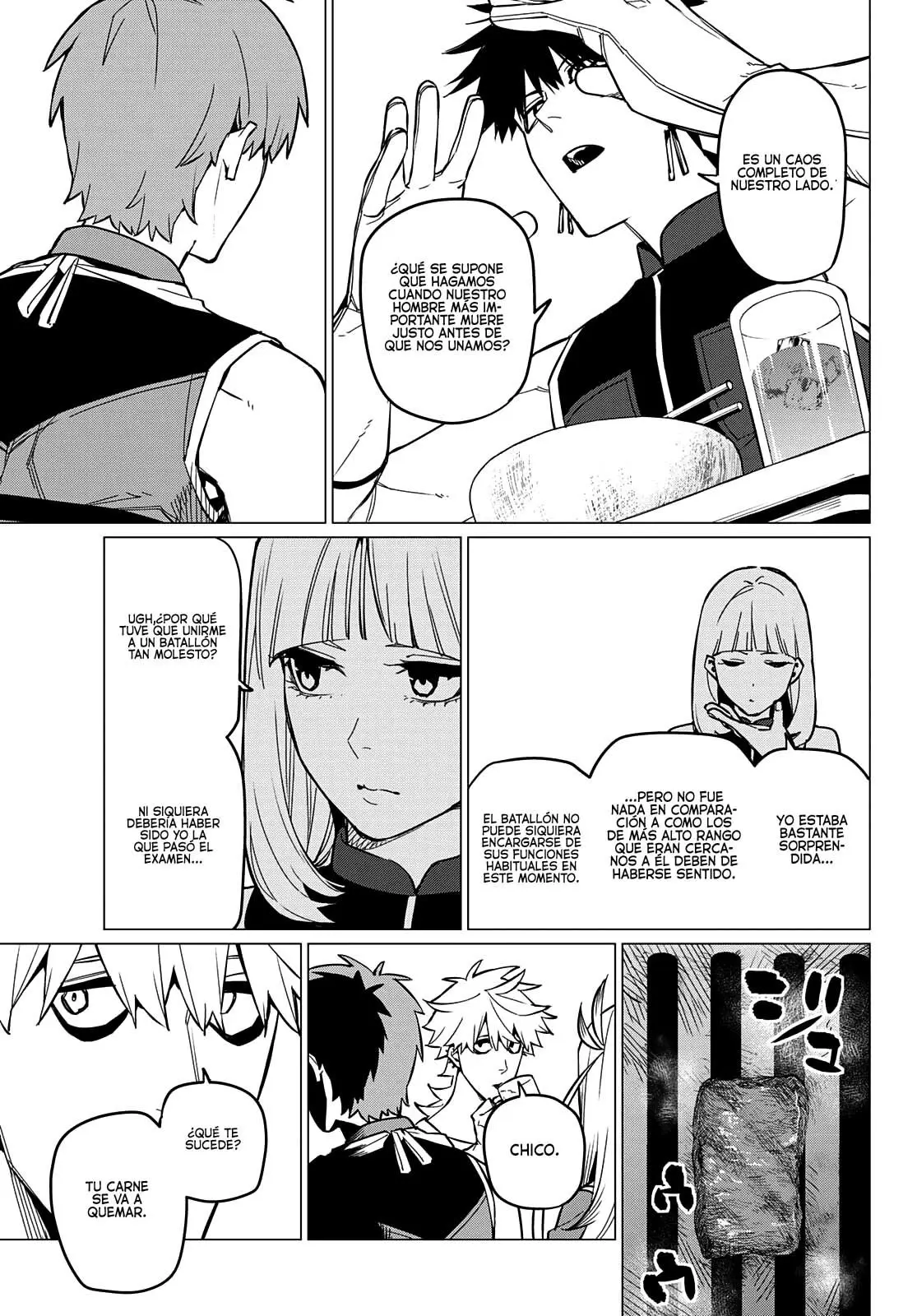 Sentai Daishikkaku capítulo 71, página 14