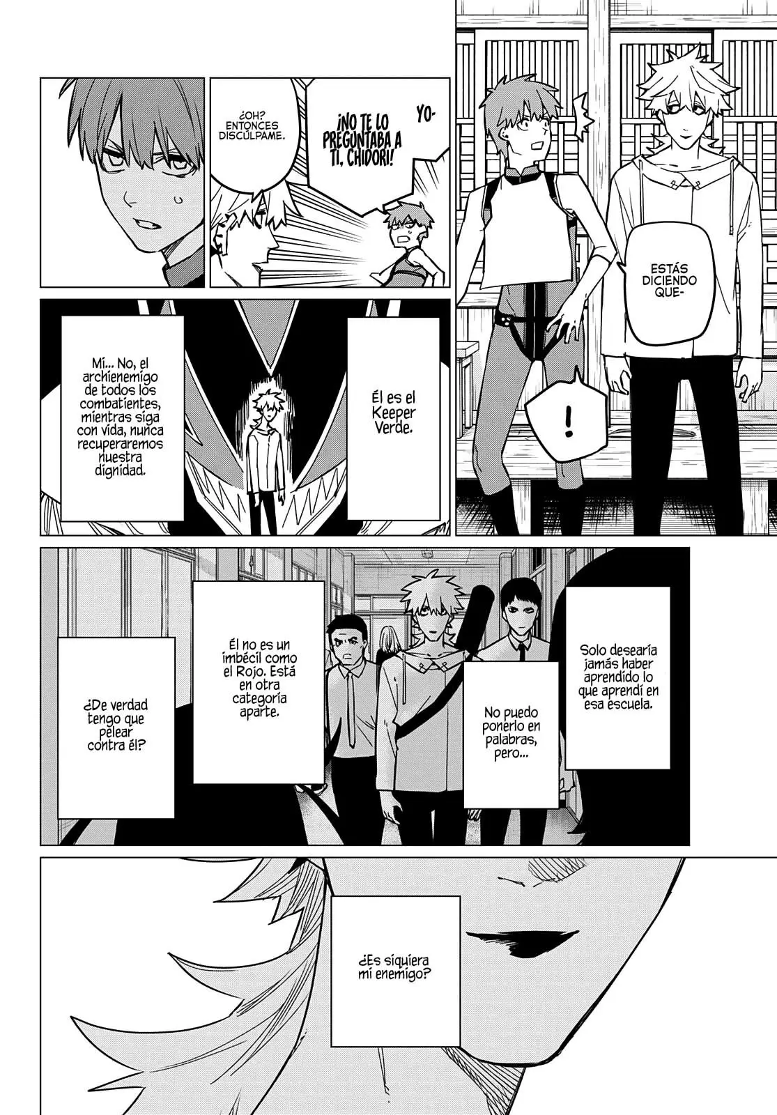 Sentai Daishikkaku capítulo 72, página 3