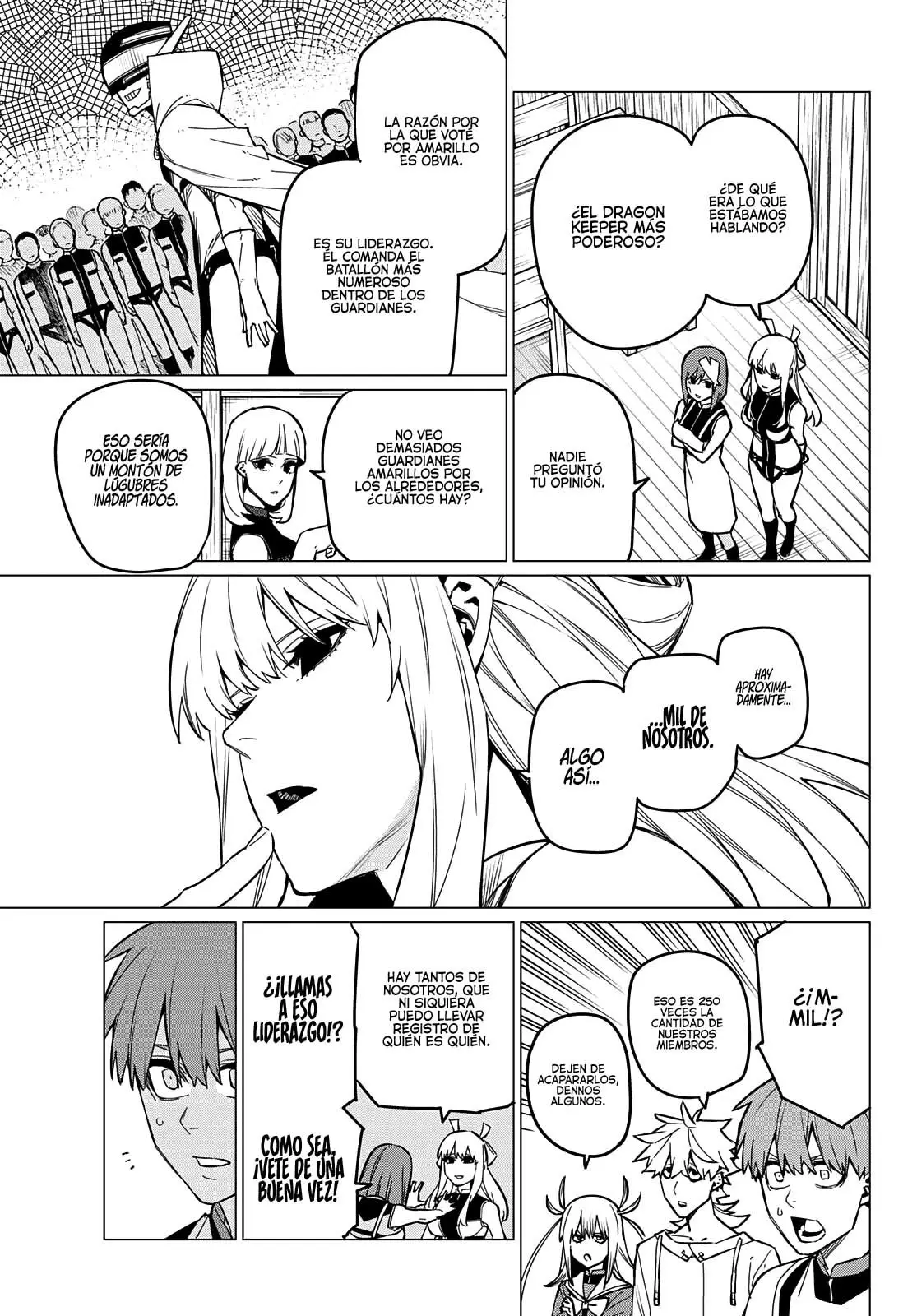 Sentai Daishikkaku capítulo 72, página 4
