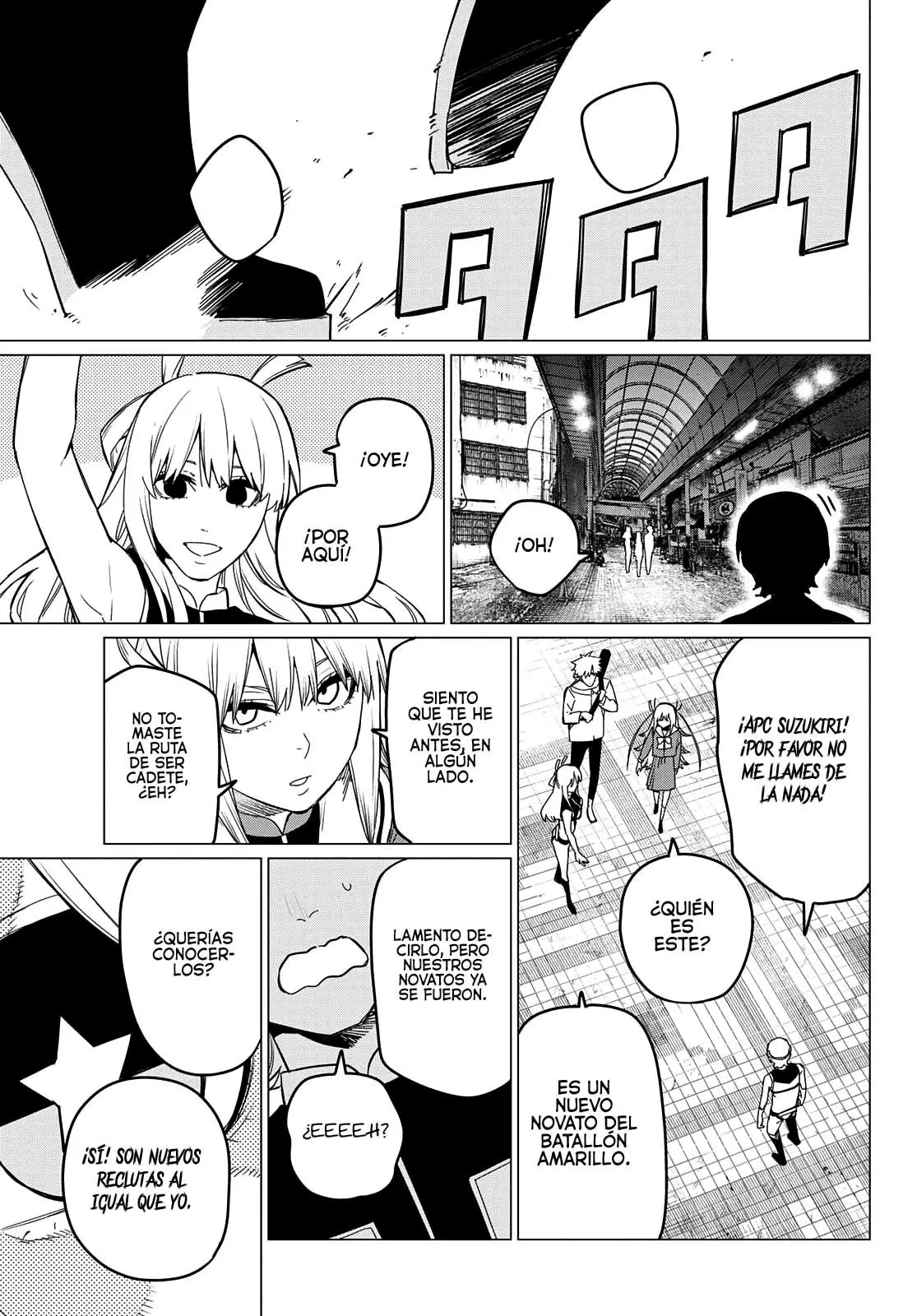 Sentai Daishikkaku capítulo 72, página 8