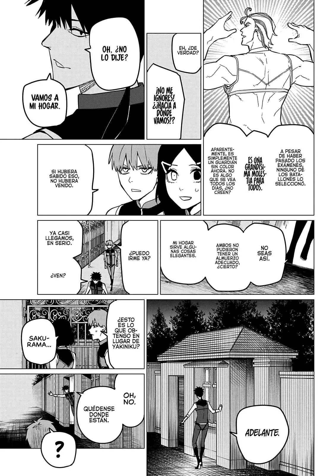 Sentai Daishikkaku capítulo 72, página 10