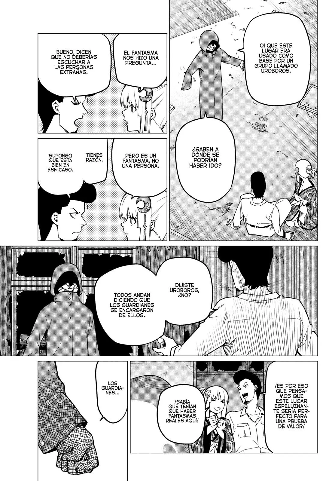 Sentai Daishikkaku capítulo 73, página 8