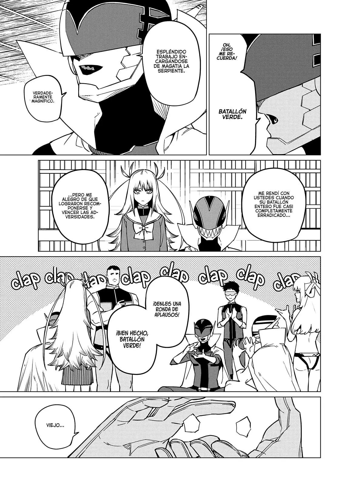 Sentai Daishikkaku capítulo 74, página 7