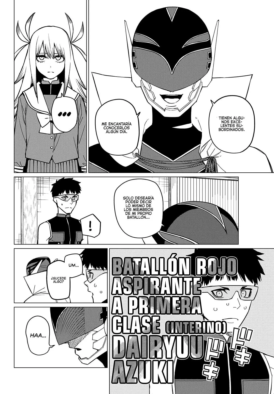 Sentai Daishikkaku capítulo 74, página 8