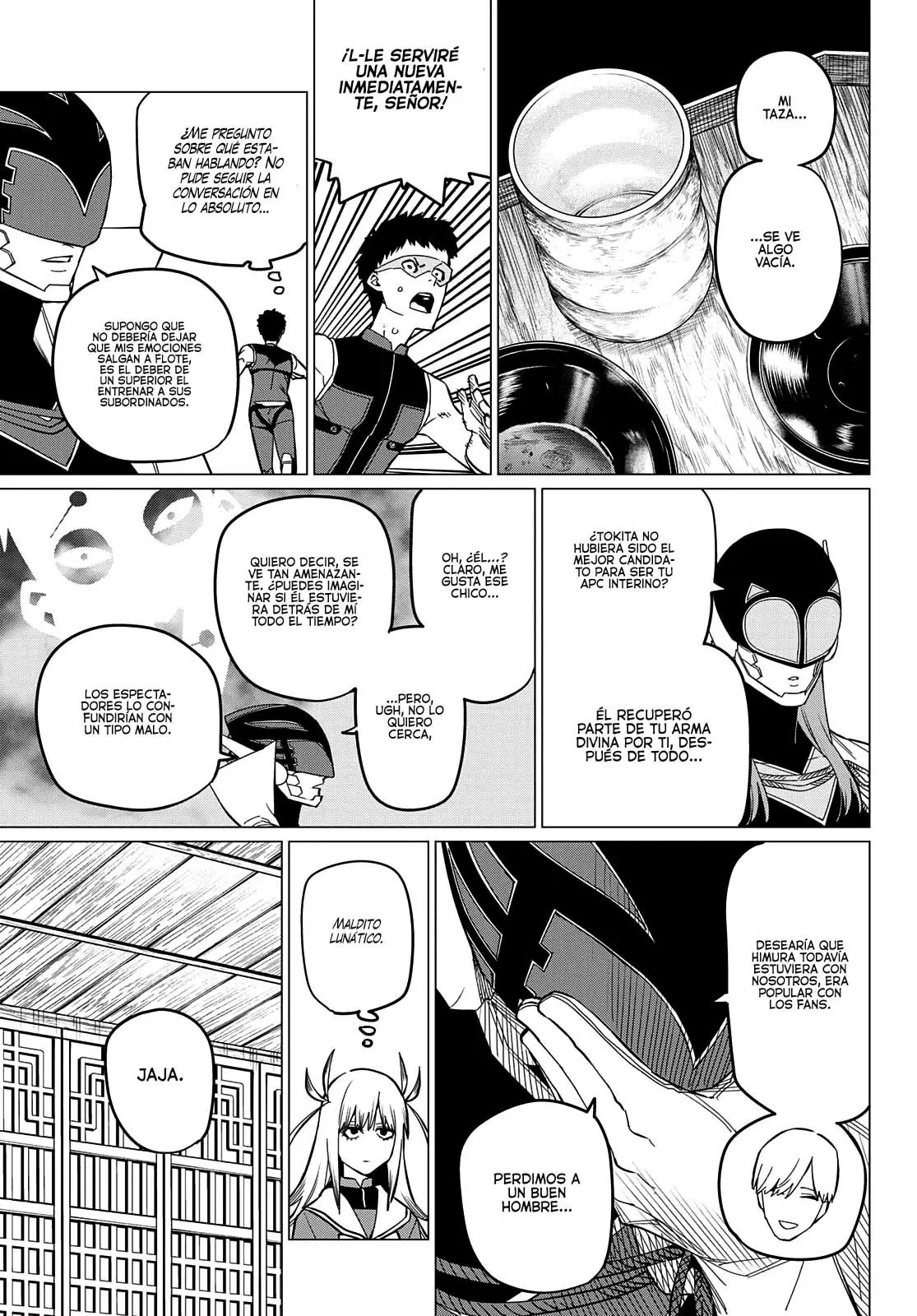 Sentai Daishikkaku capítulo 74, página 9