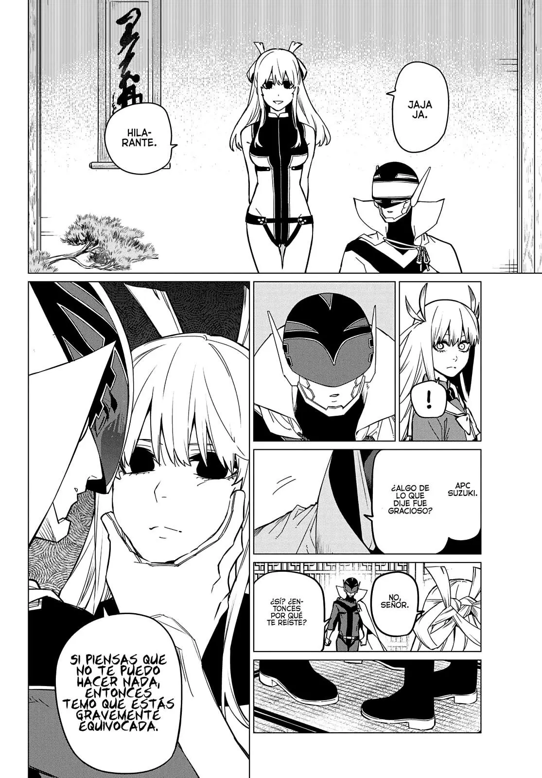 Sentai Daishikkaku capítulo 74, página 10