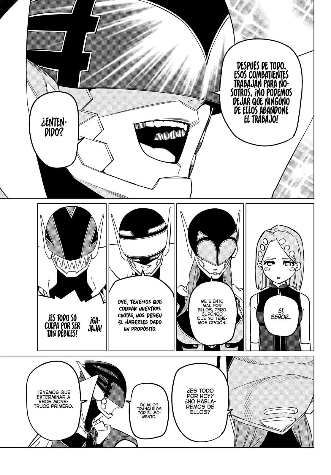 Sentai Daishikkaku capítulo 74, página 15