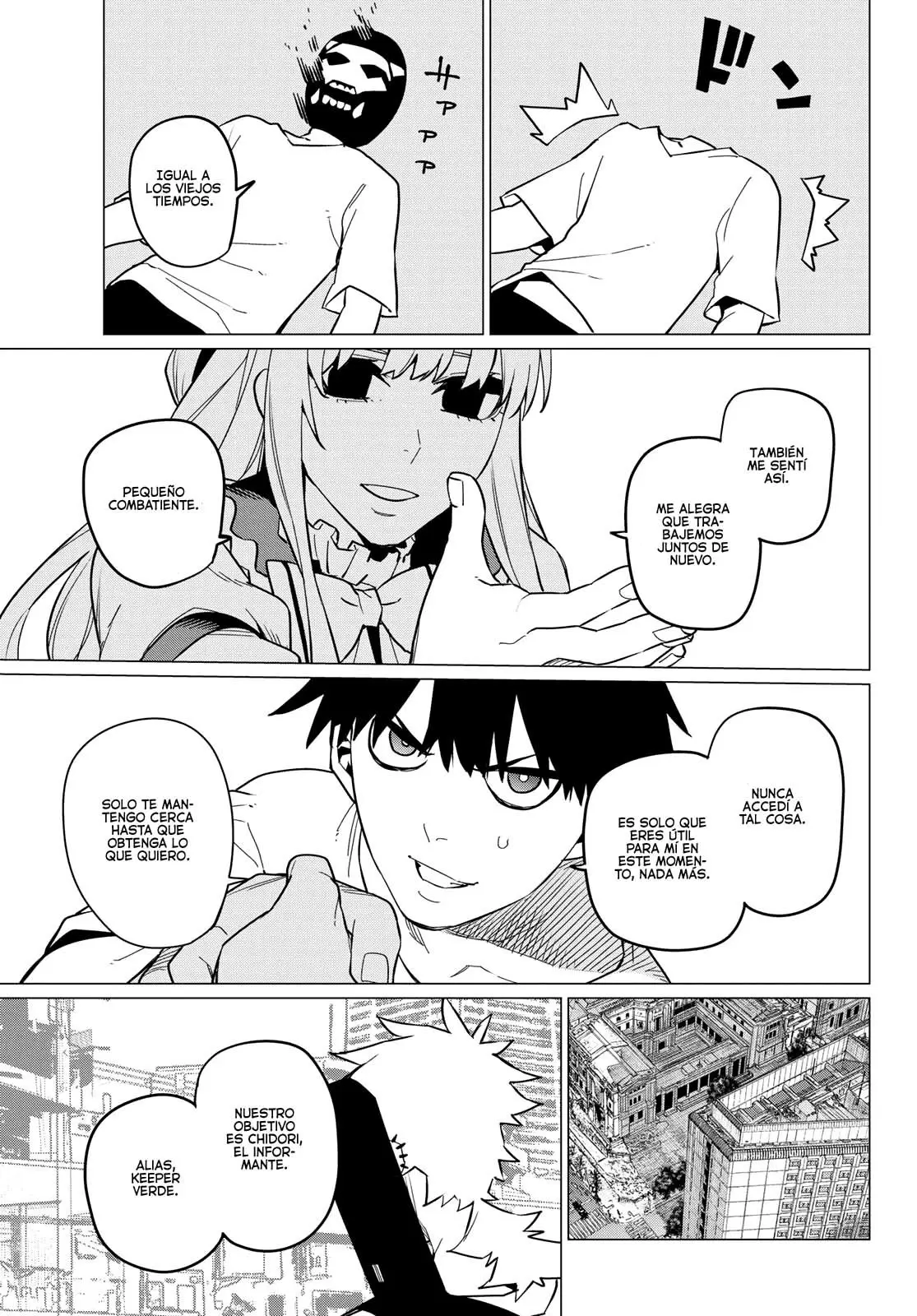 Sentai Daishikkaku capítulo 75, página 4