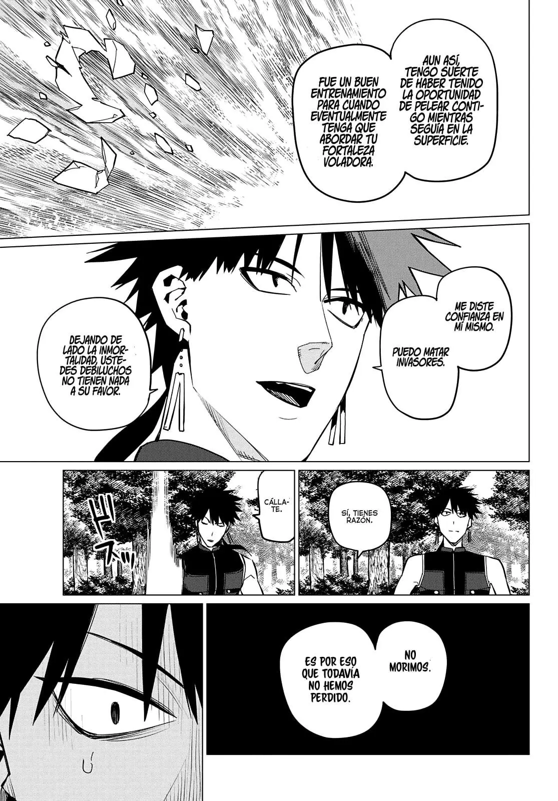 Sentai Daishikkaku capítulo 76, página 12