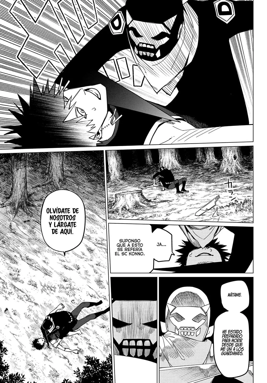 Sentai Daishikkaku capítulo 76, página 14
