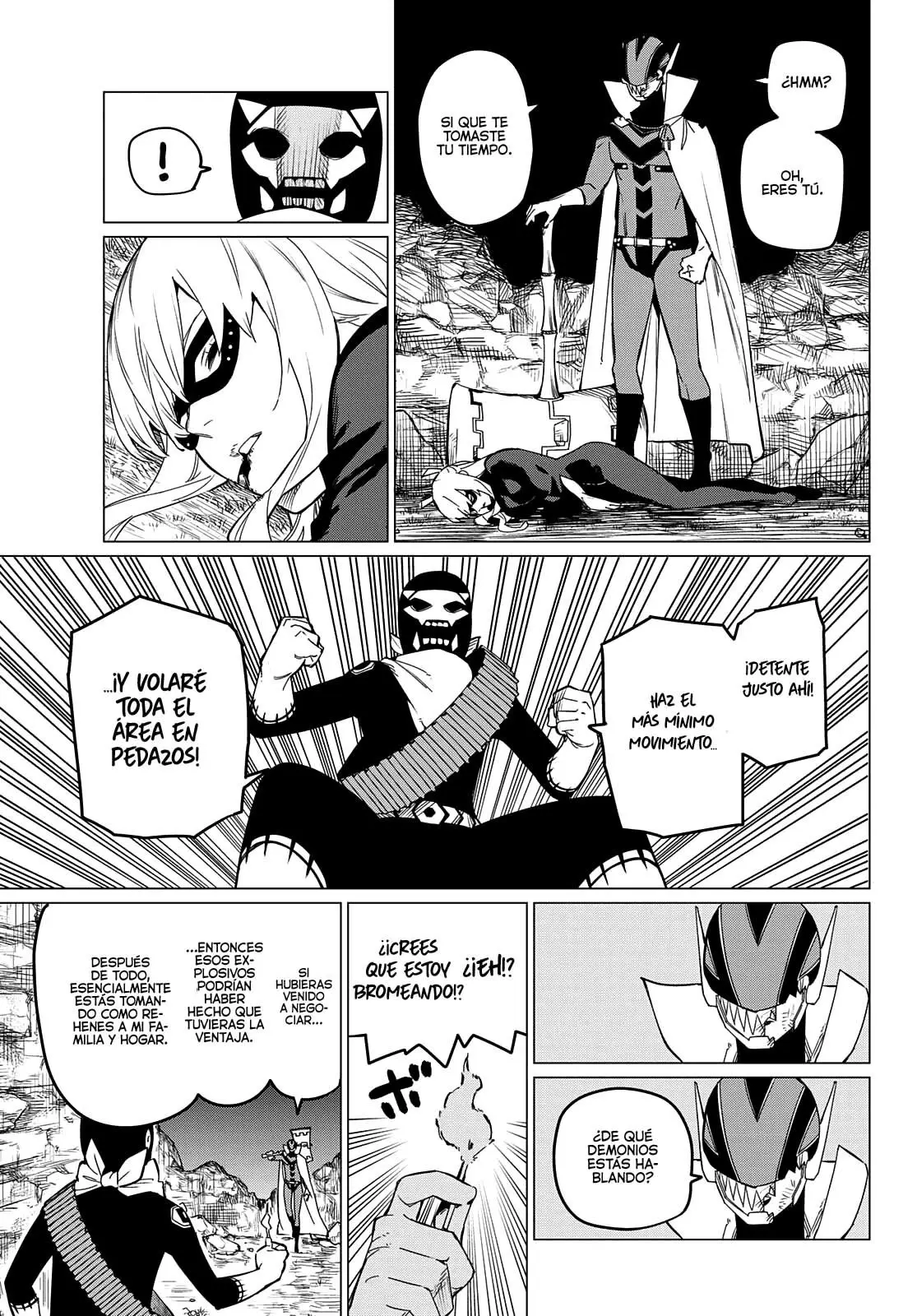 Sentai Daishikkaku capítulo 77, página 14