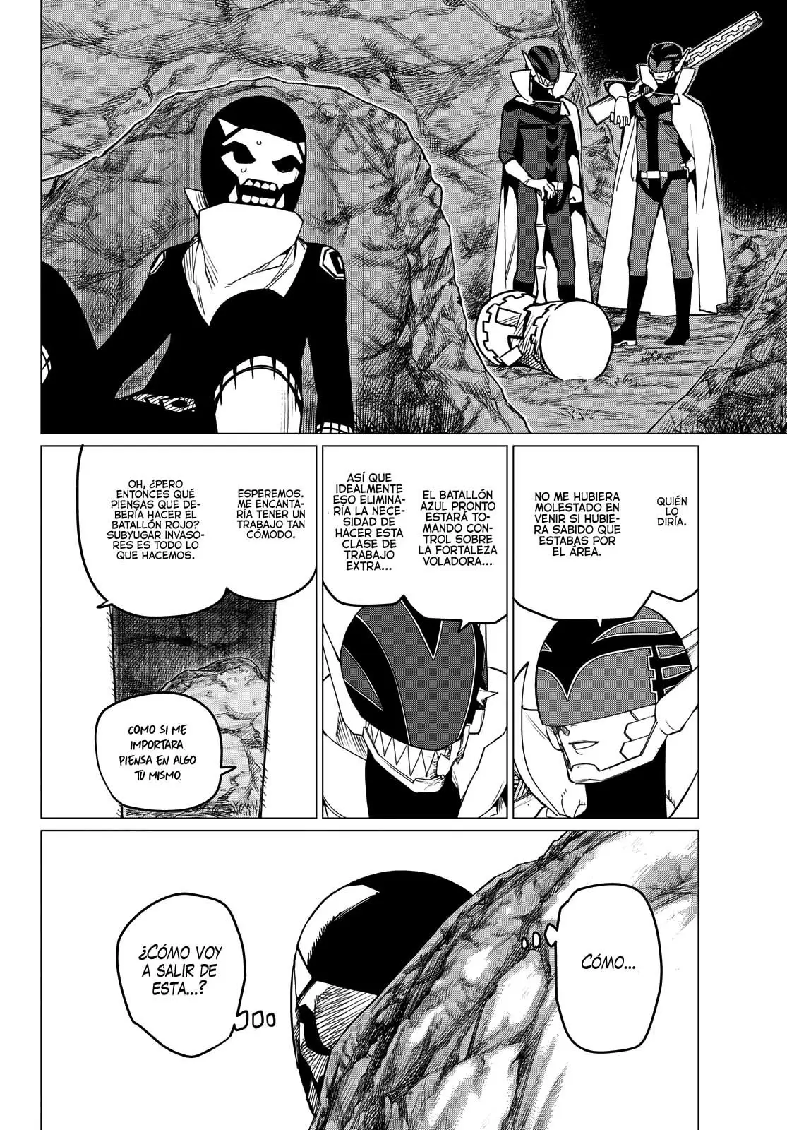 Sentai Daishikkaku capítulo 78, página 3