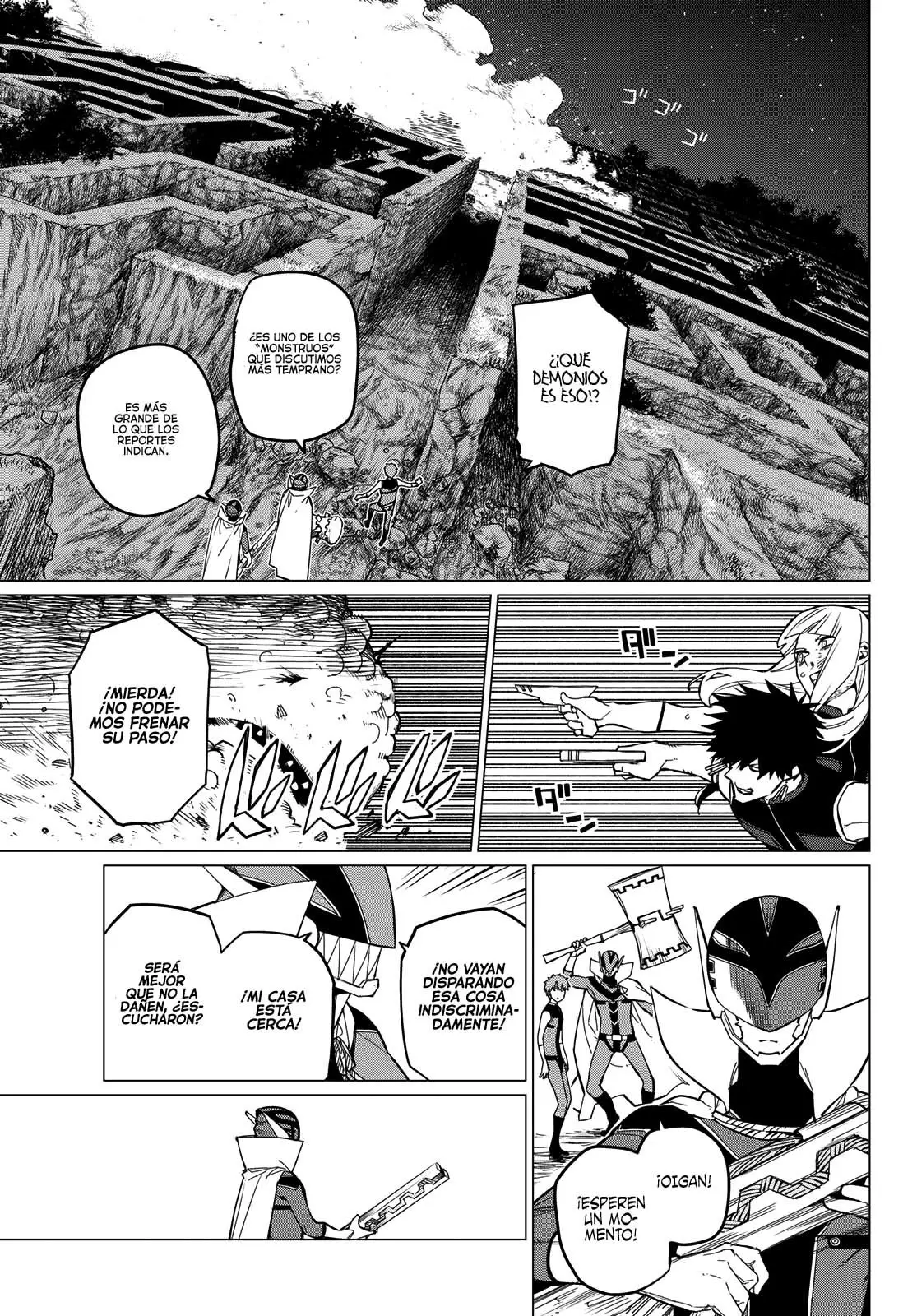 Sentai Daishikkaku capítulo 78, página 8