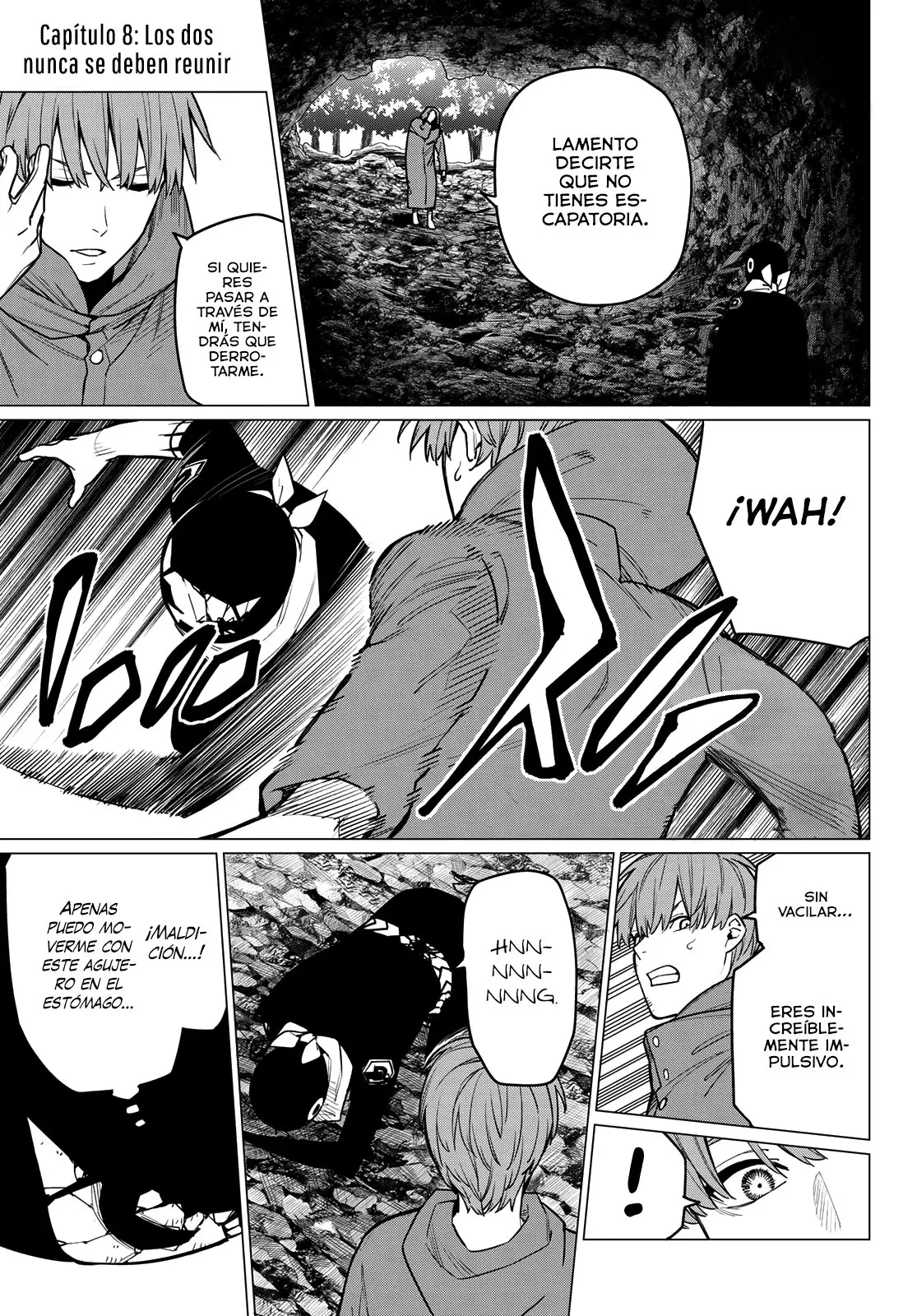 Sentai Daishikkaku capítulo 8, página 2