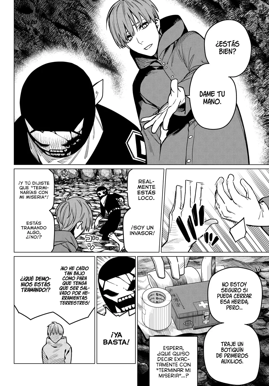 Sentai Daishikkaku capítulo 8, página 3