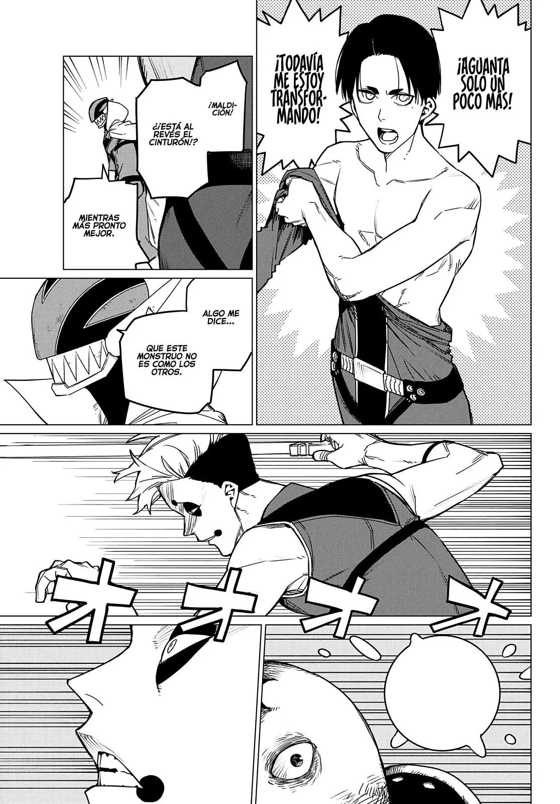 Sentai Daishikkaku capítulo 81, página 8