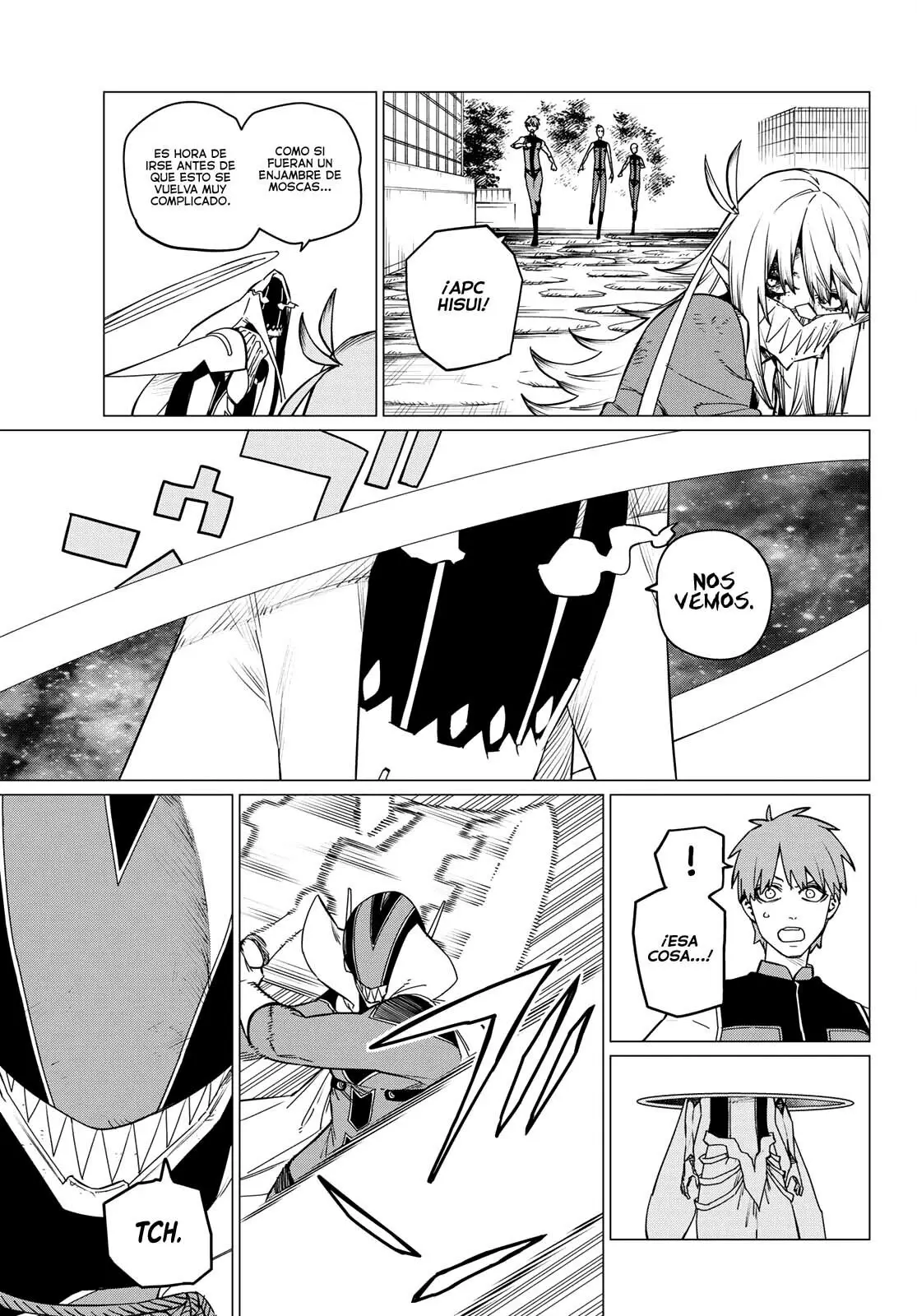 Sentai Daishikkaku capítulo 82, página 4