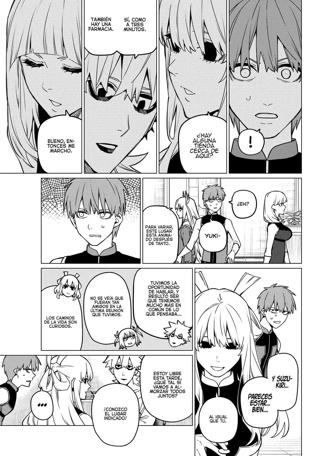 Sentai Daishikkaku capítulo 83, página 7