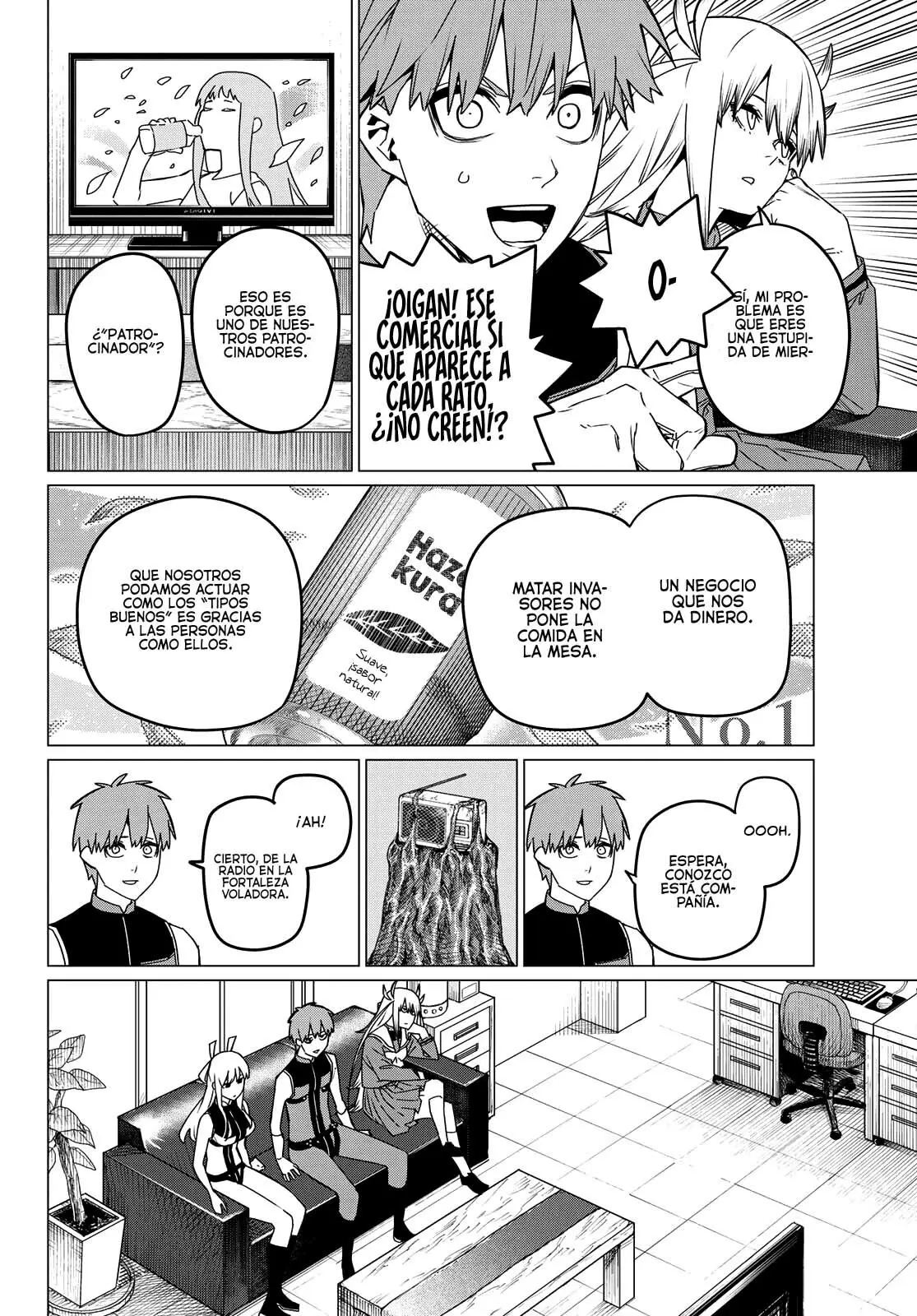 Sentai Daishikkaku capítulo 83, página 10
