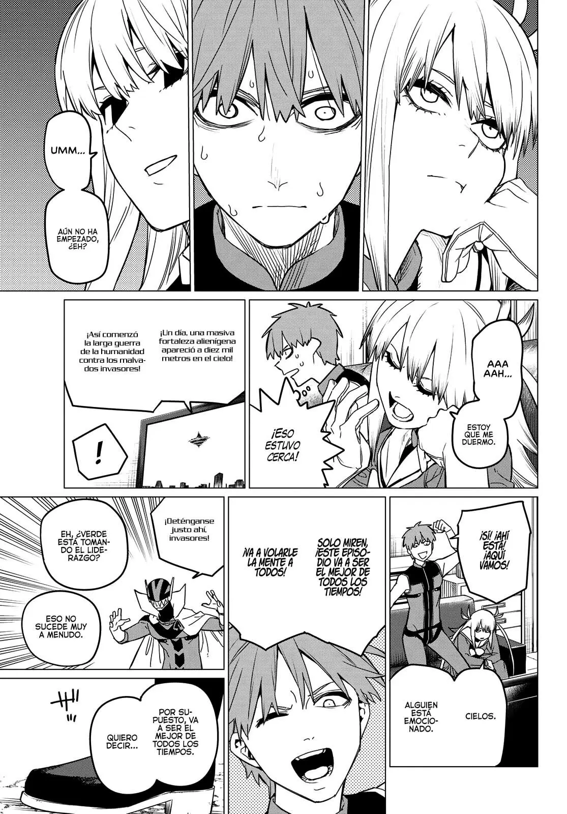 Sentai Daishikkaku capítulo 83, página 11