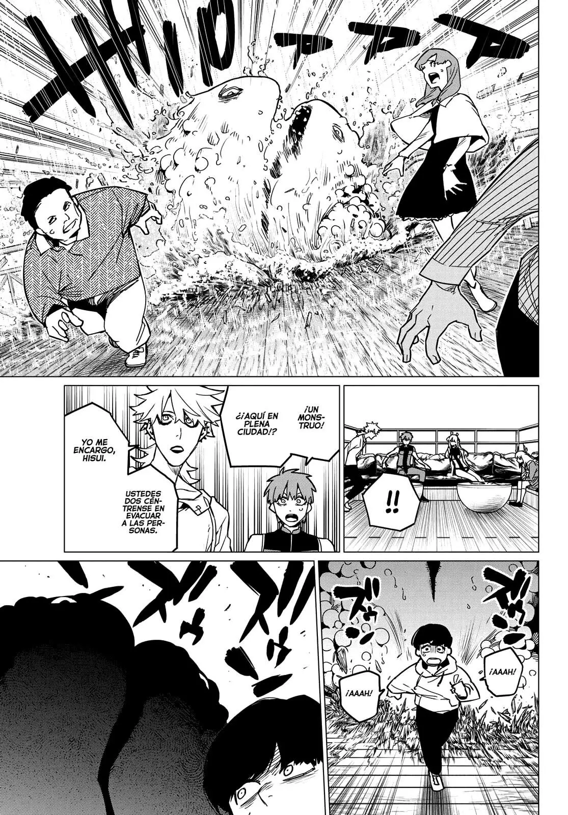 Sentai Daishikkaku capítulo 83, página 15