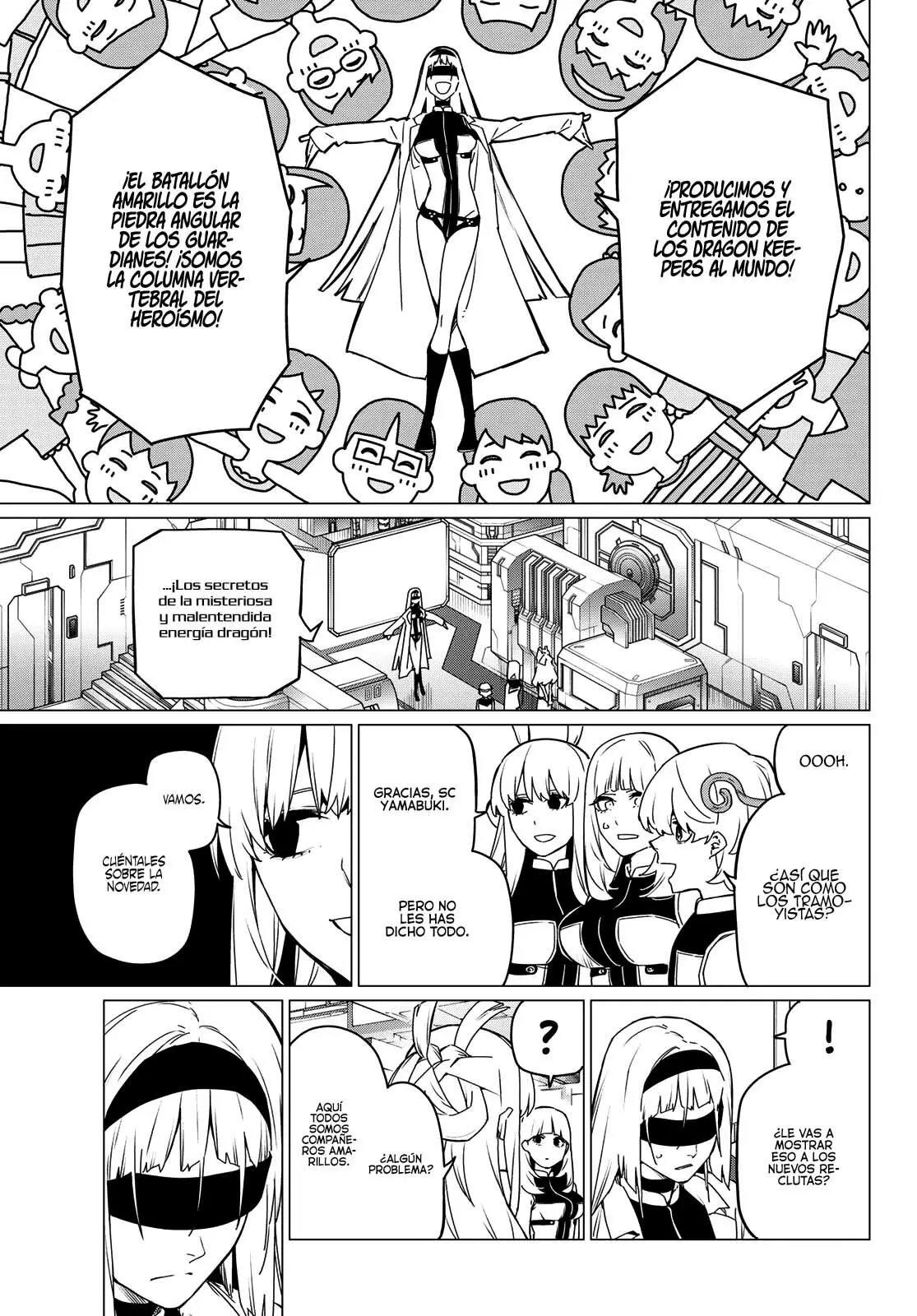 Sentai Daishikkaku capítulo 84, página 8