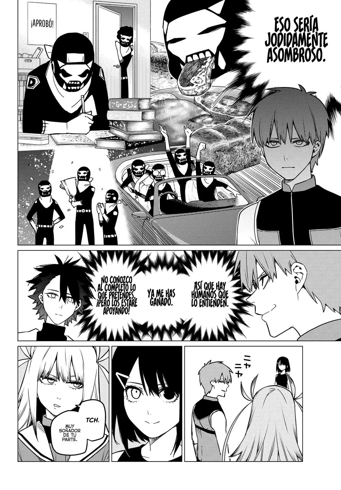 Sentai Daishikkaku capítulo 85, página 9