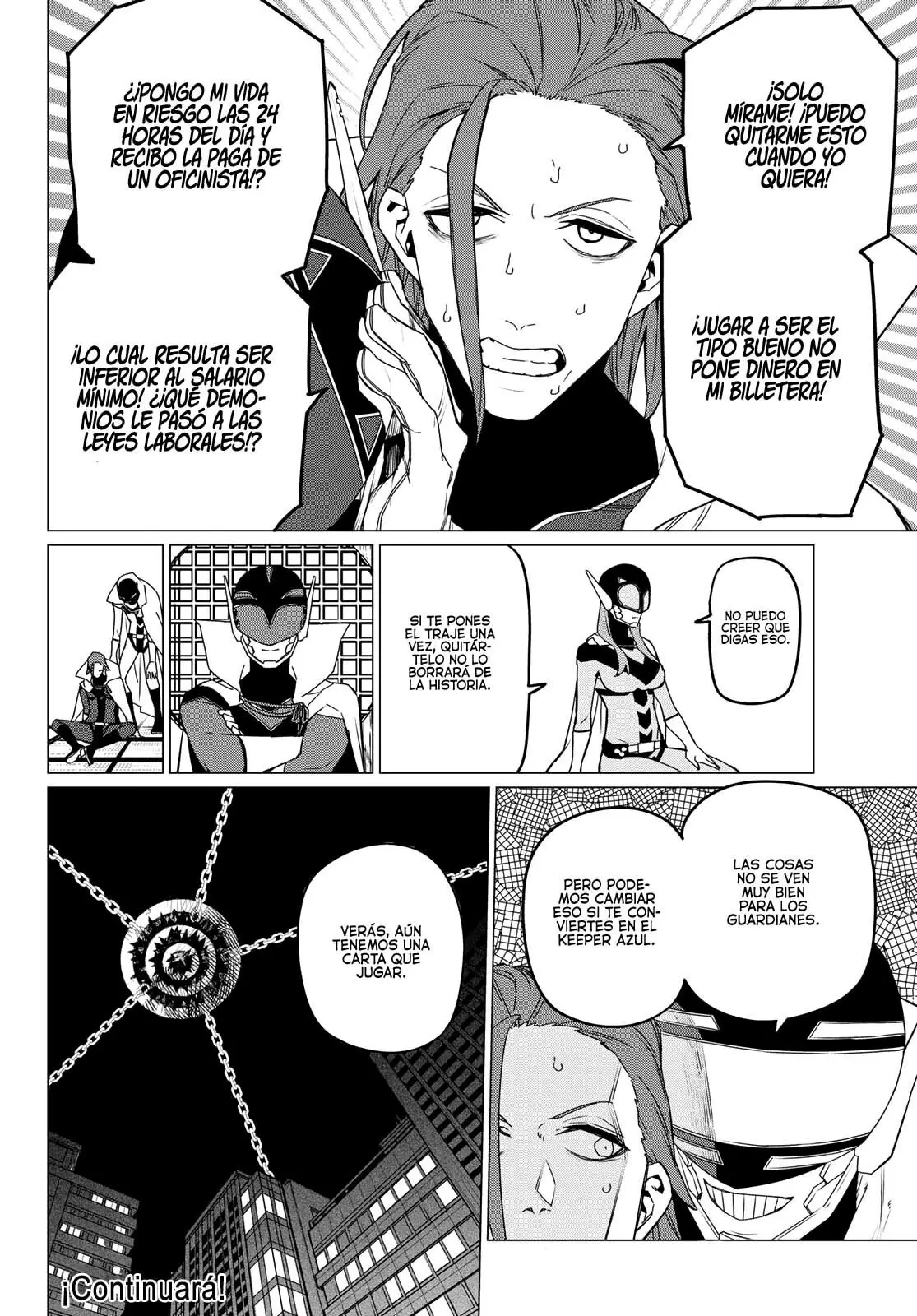 Sentai Daishikkaku capítulo 85, página 19