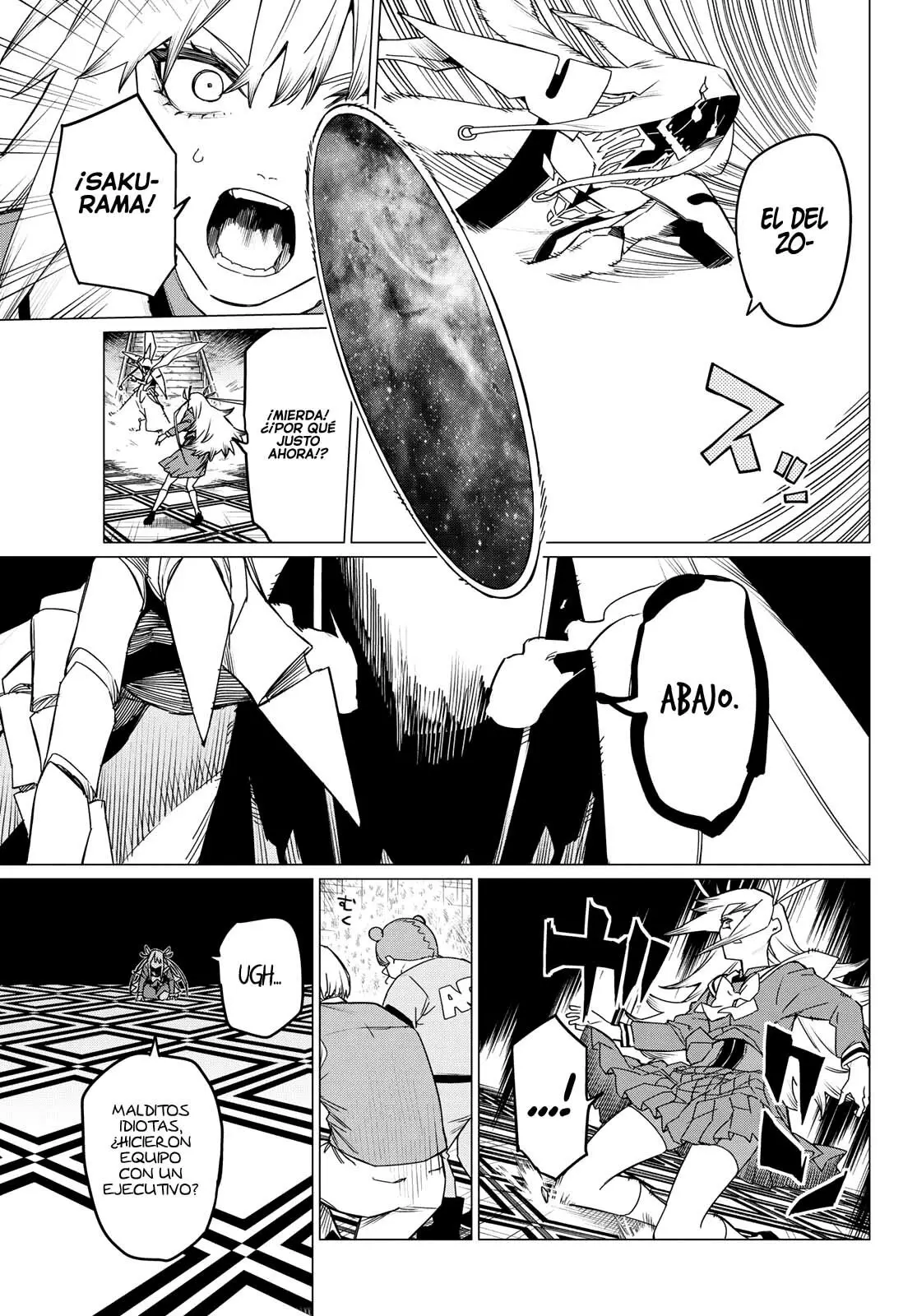 Sentai Daishikkaku capítulo 86, página 14