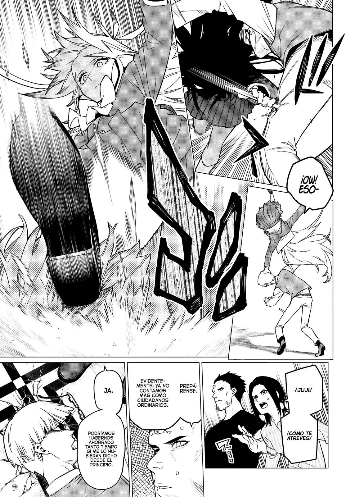 Sentai Daishikkaku capítulo 86, página 17