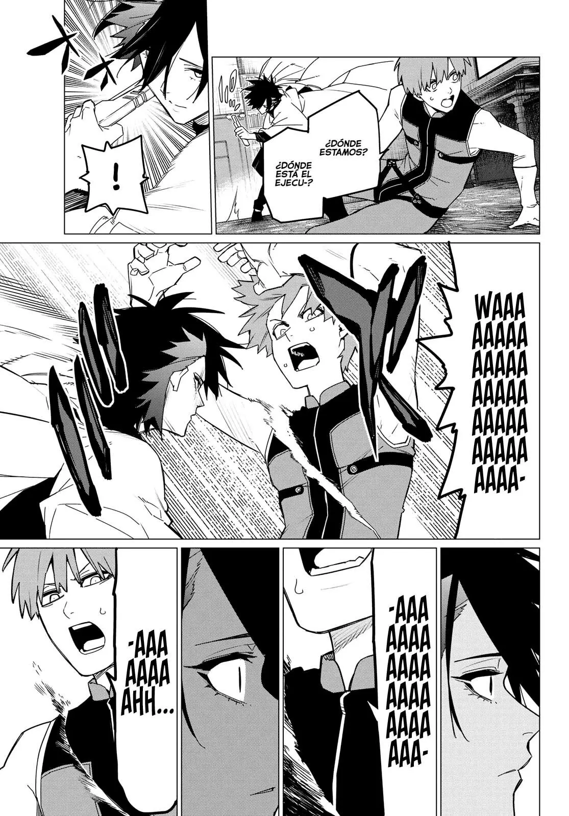 Sentai Daishikkaku capítulo 87, página 4