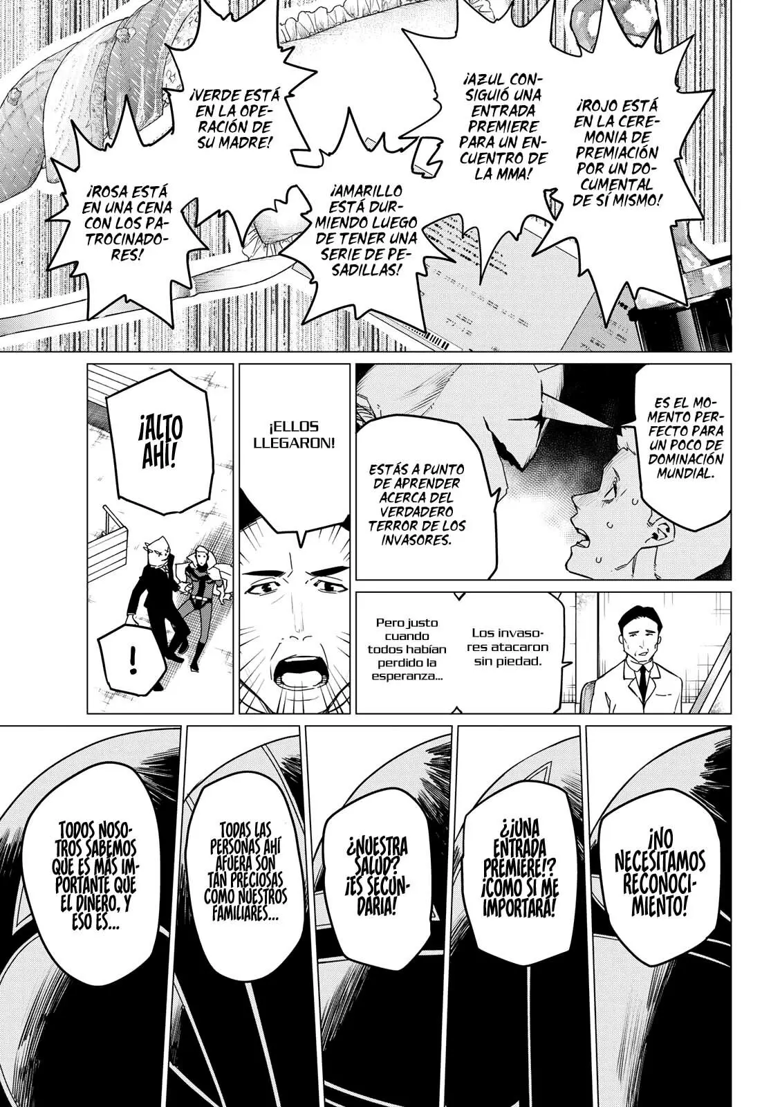 Sentai Daishikkaku capítulo 87, página 12