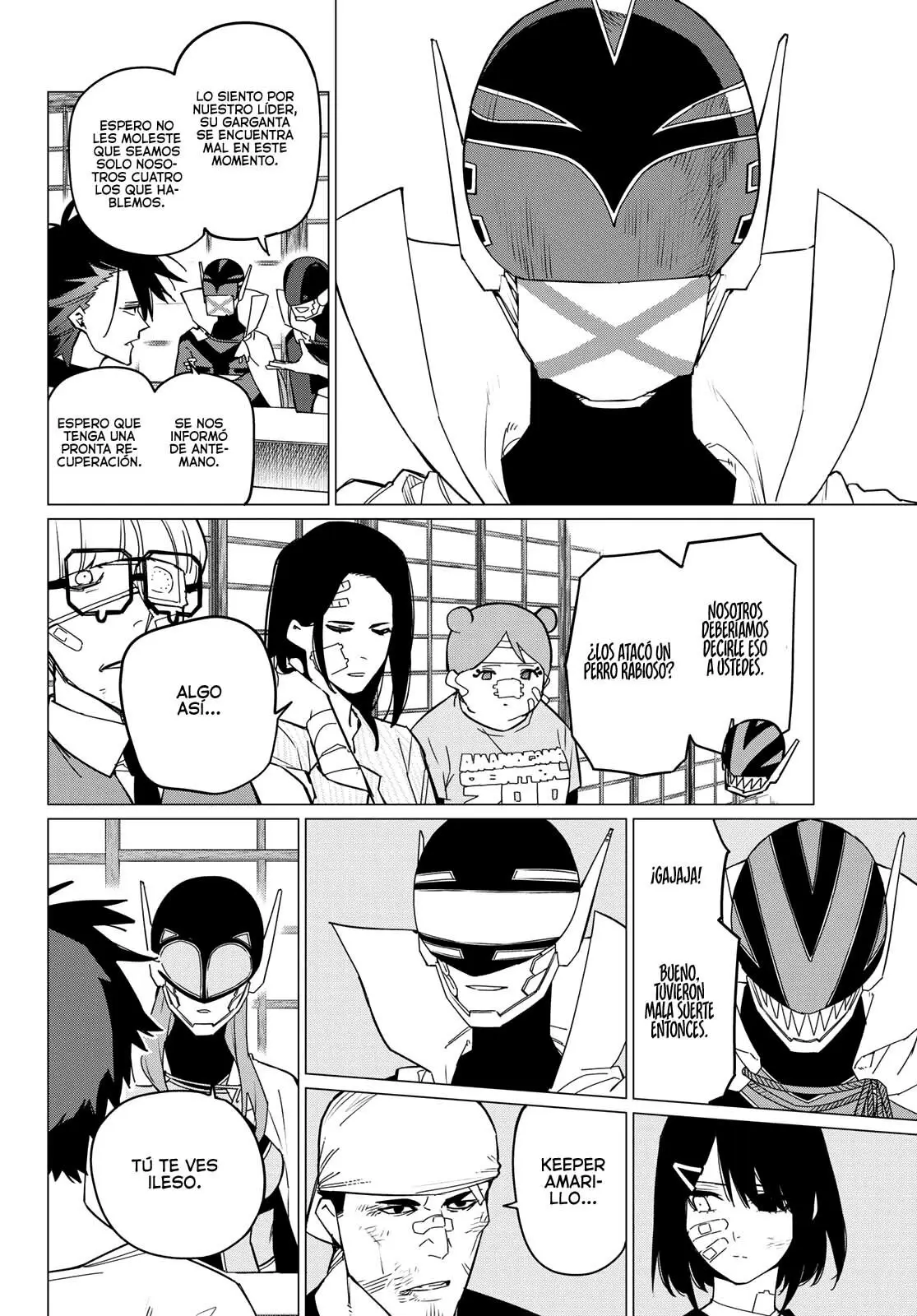 Sentai Daishikkaku capítulo 88, página 3