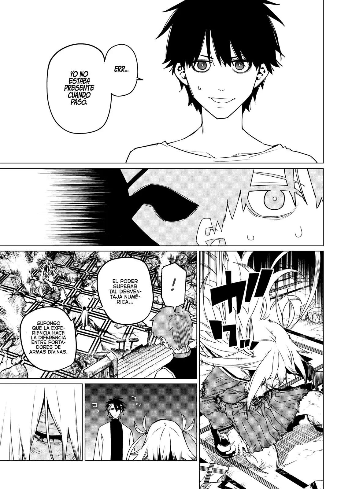 Sentai Daishikkaku capítulo 88, página 4