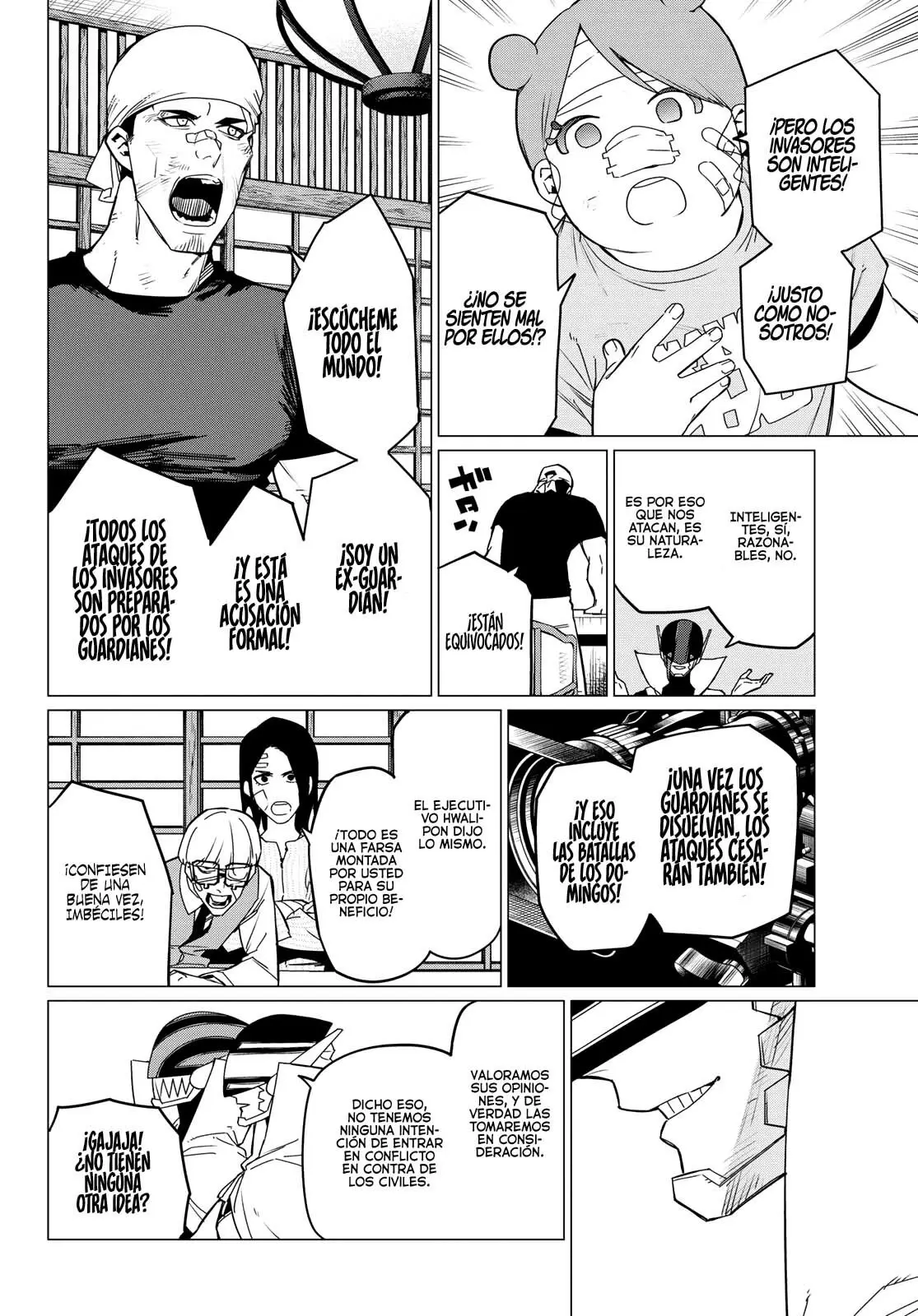 Sentai Daishikkaku capítulo 88, página 9