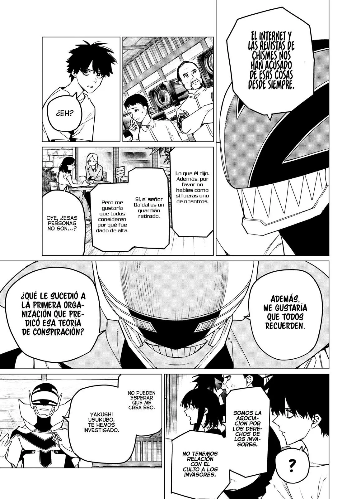 Sentai Daishikkaku capítulo 88, página 10