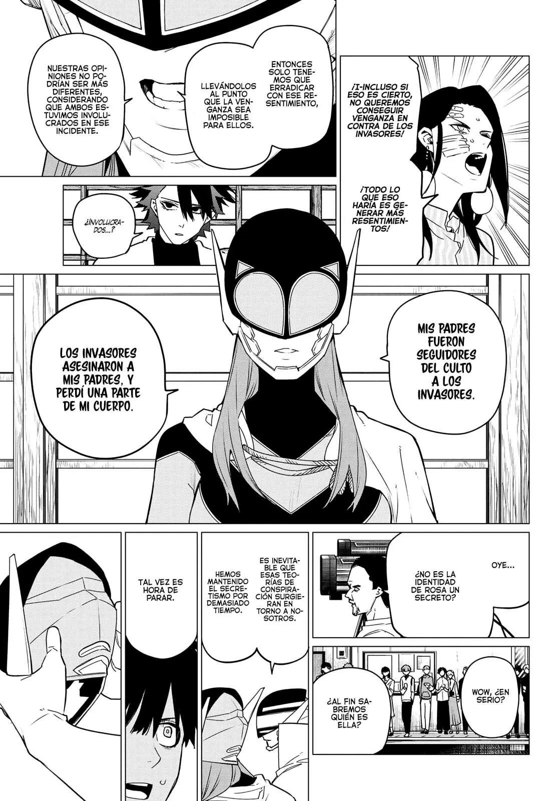 Sentai Daishikkaku capítulo 88, página 12