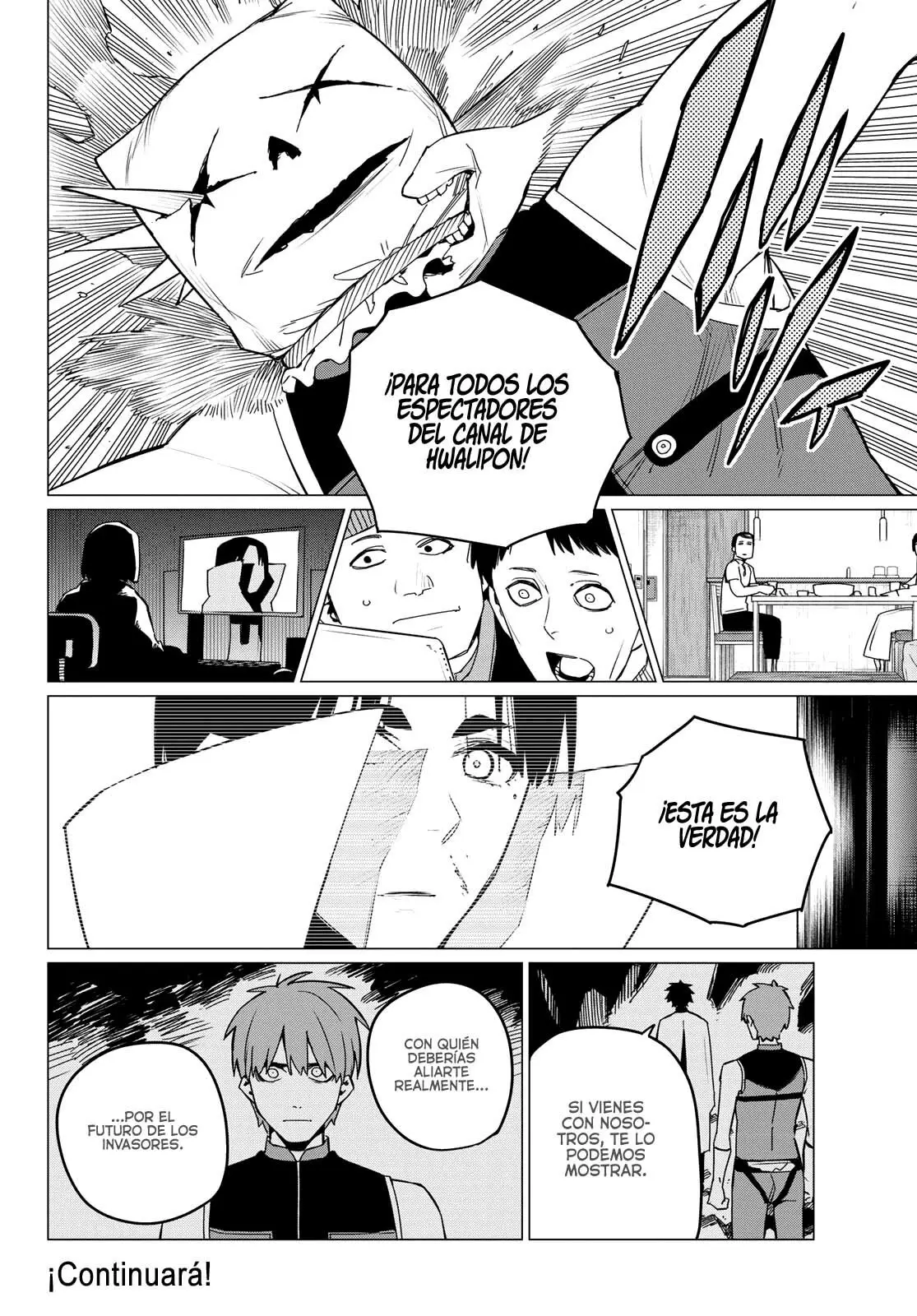 Sentai Daishikkaku capítulo 88, página 21