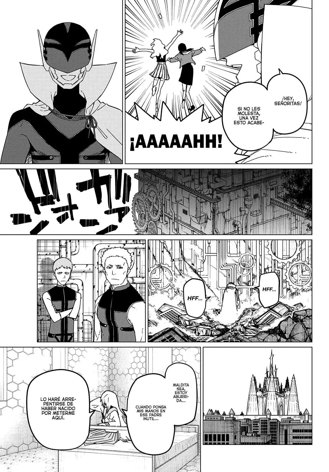 Sentai Daishikkaku capítulo 89, página 8