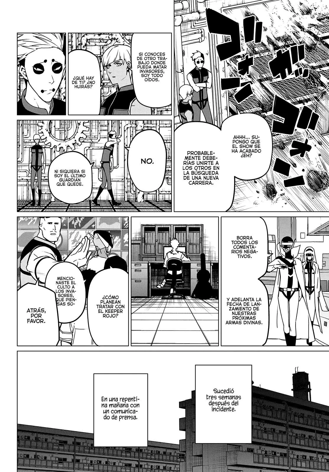 Sentai Daishikkaku capítulo 89, página 11