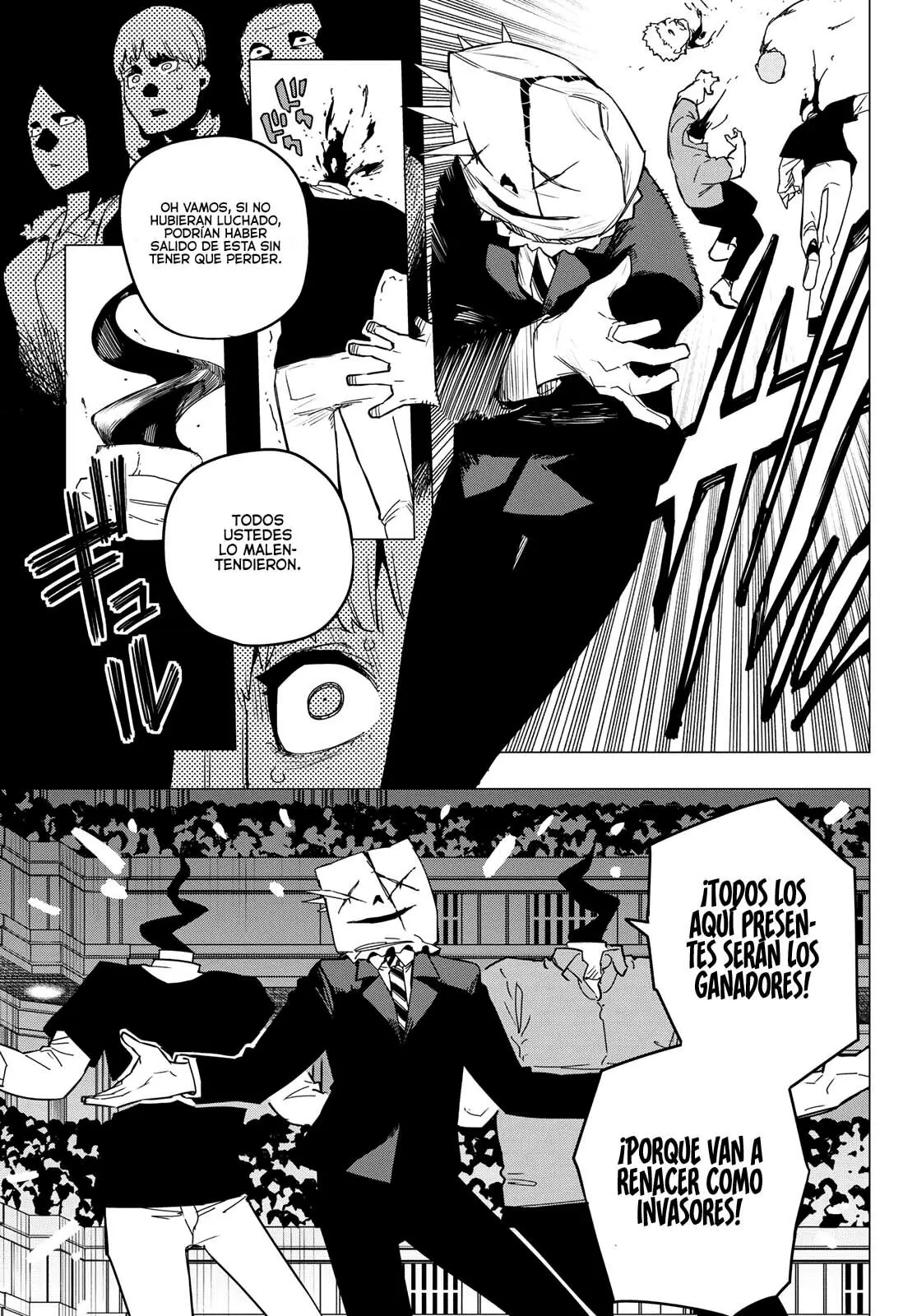 Sentai Daishikkaku capítulo 90, página 16