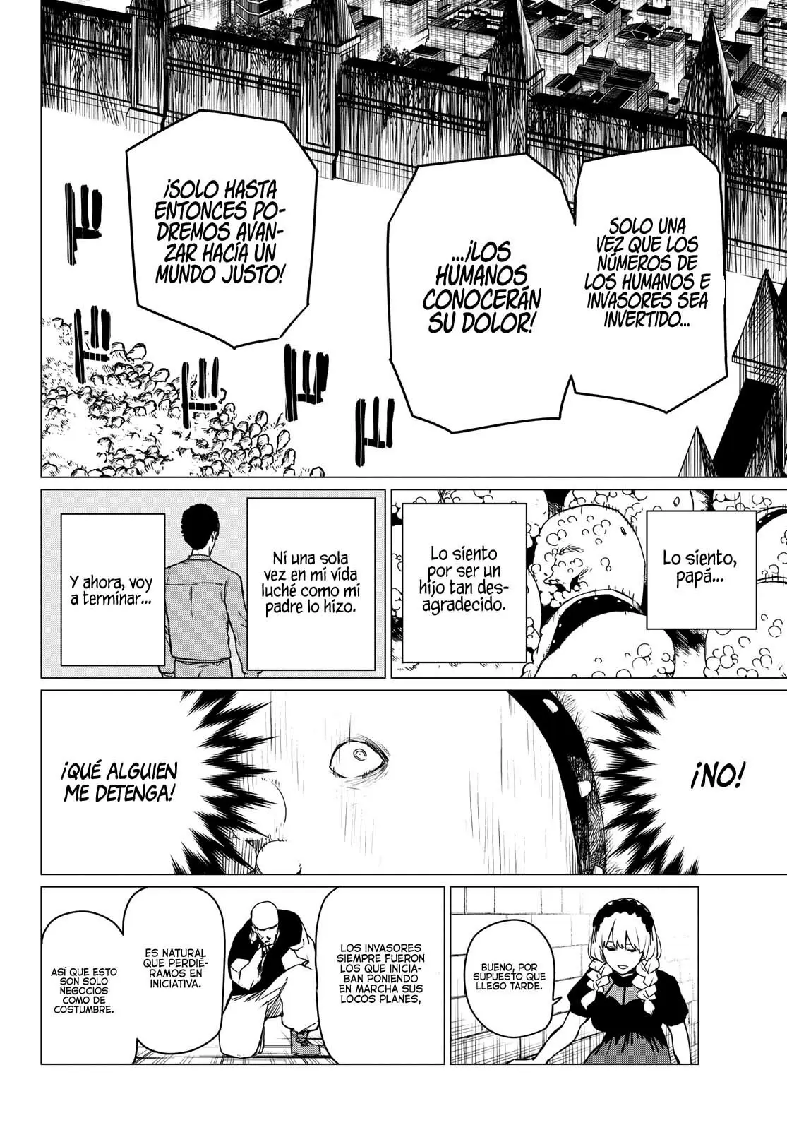 Sentai Daishikkaku capítulo 91, página 13