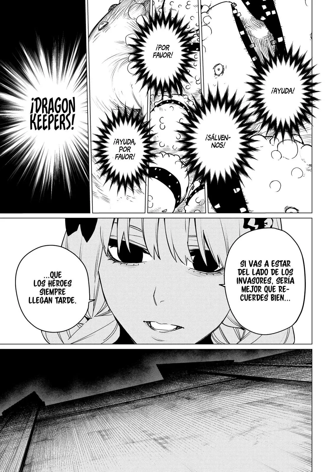 Sentai Daishikkaku capítulo 91, página 14