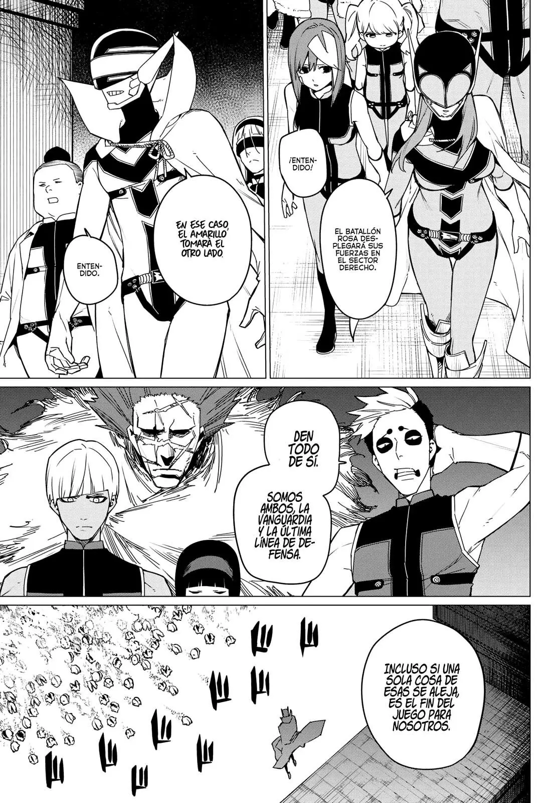 Sentai Daishikkaku capítulo 92, página 4
