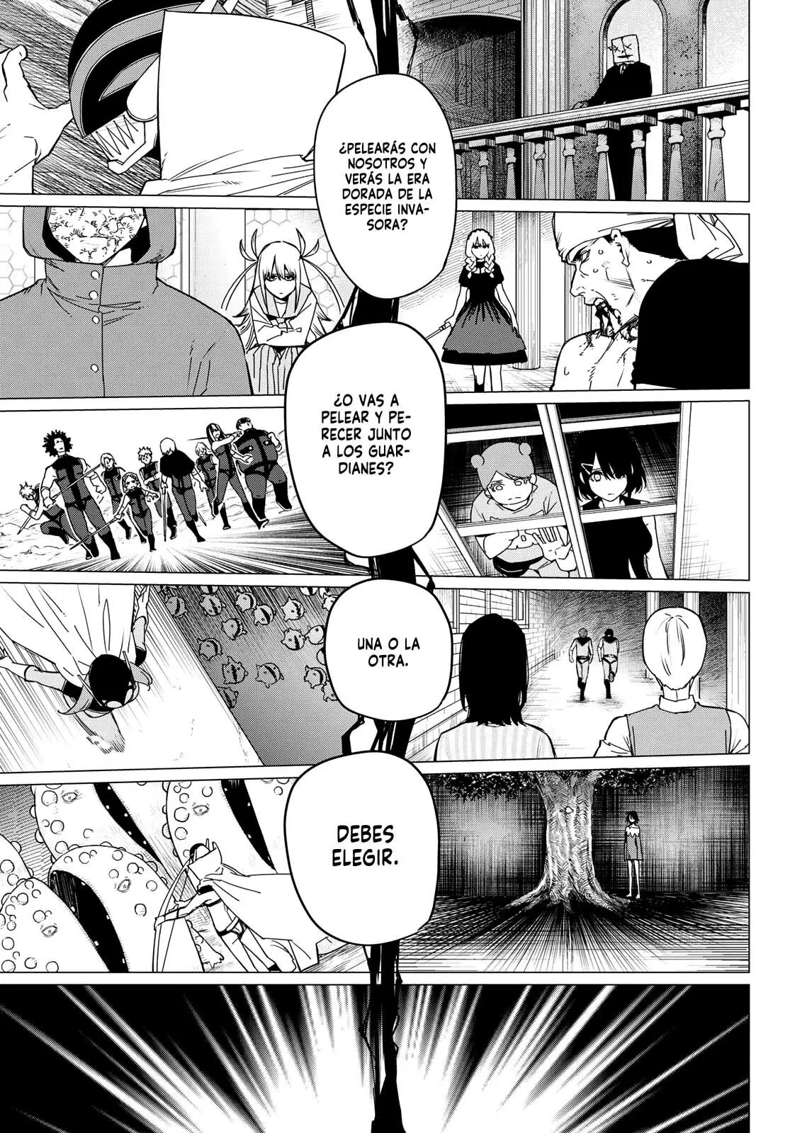 Sentai Daishikkaku capítulo 92, página 8