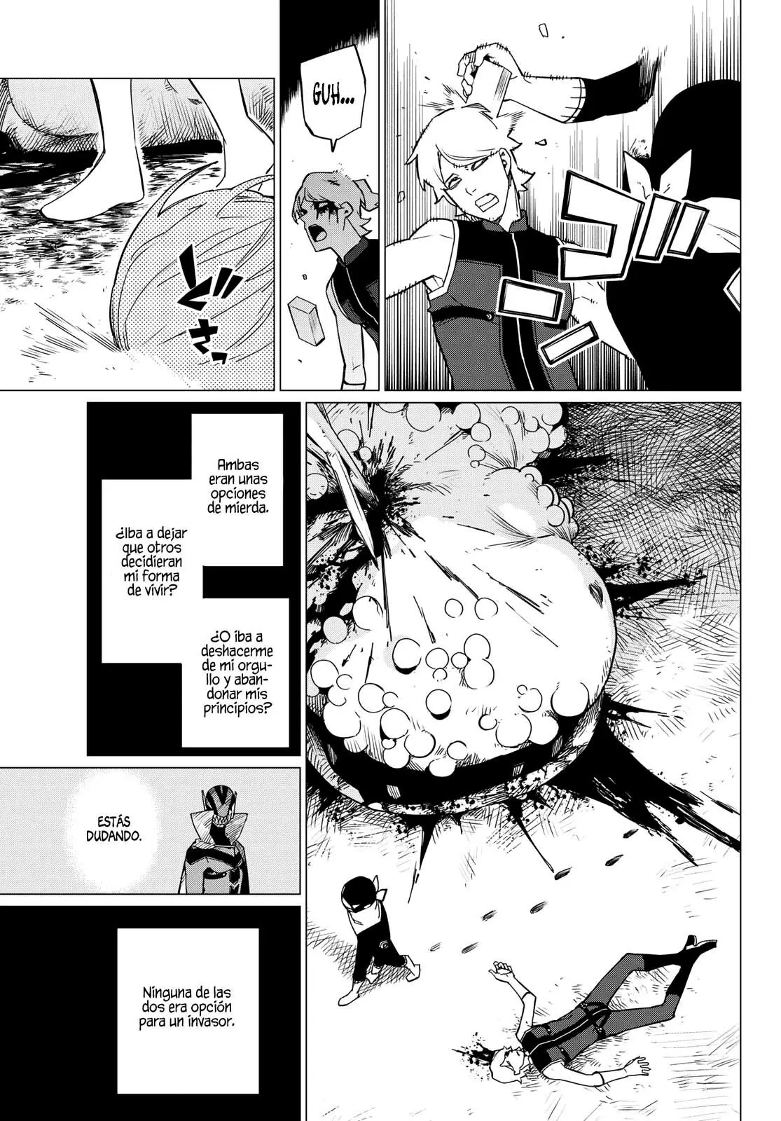 Sentai Daishikkaku capítulo 92, página 16