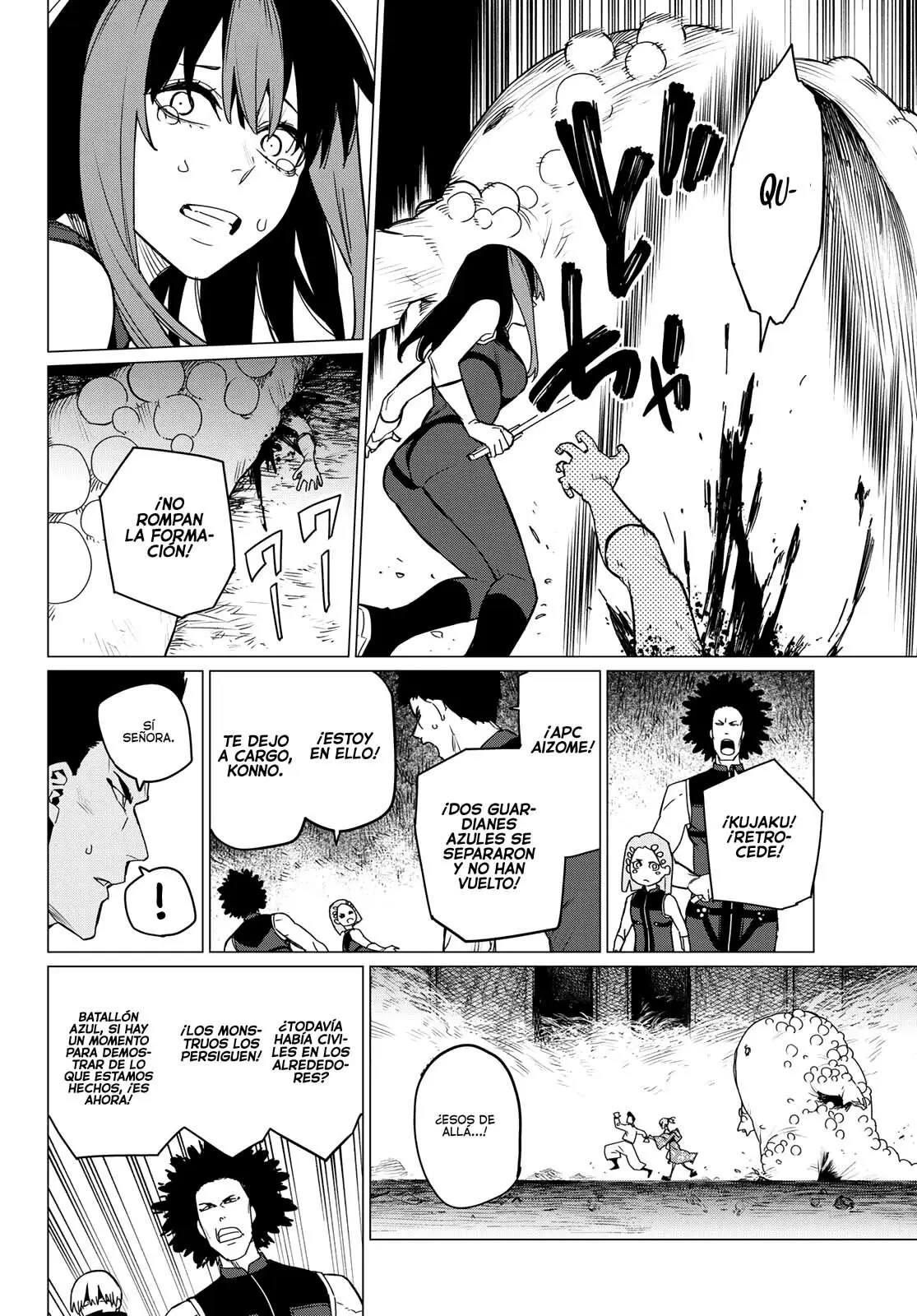 Sentai Daishikkaku capítulo 93, página 3
